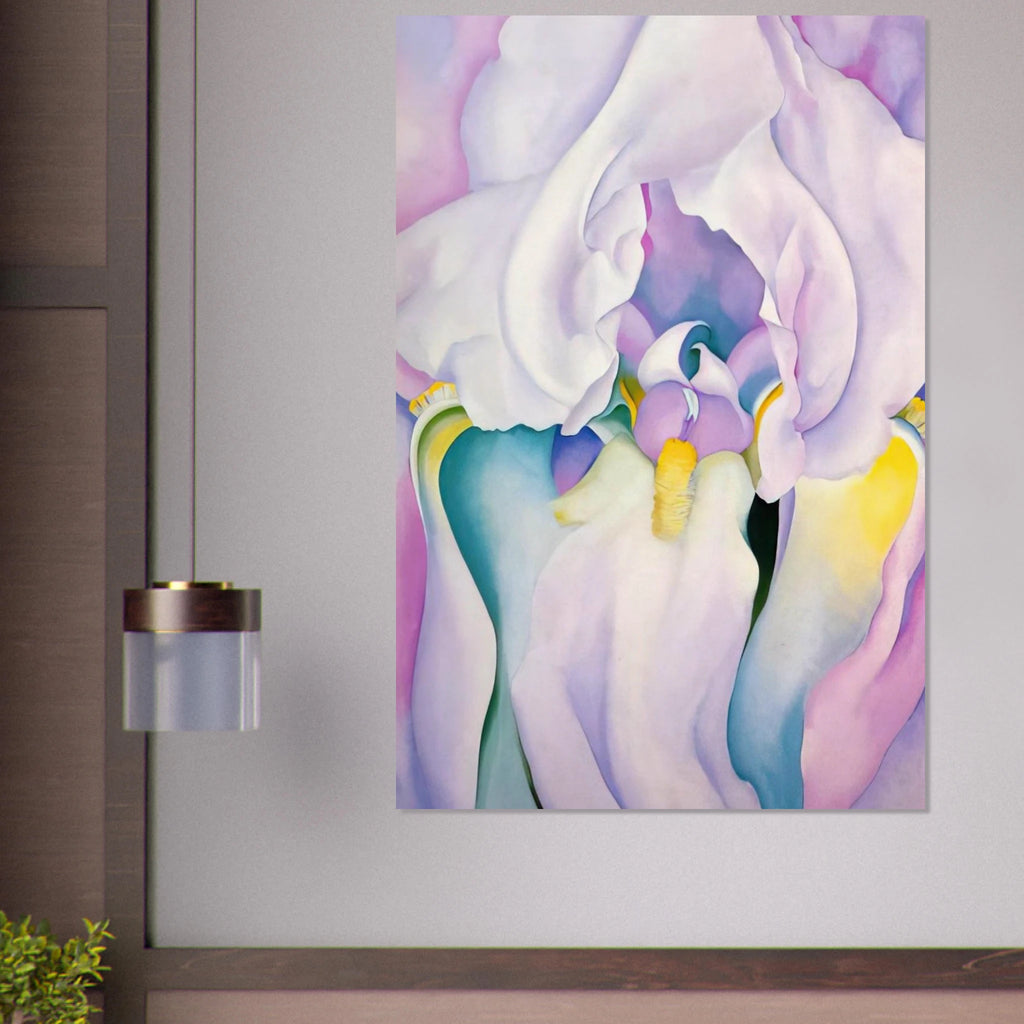 Light of Iris Poster | Georgia O'Keeffe Poster | Georgia O Keeffe Prints