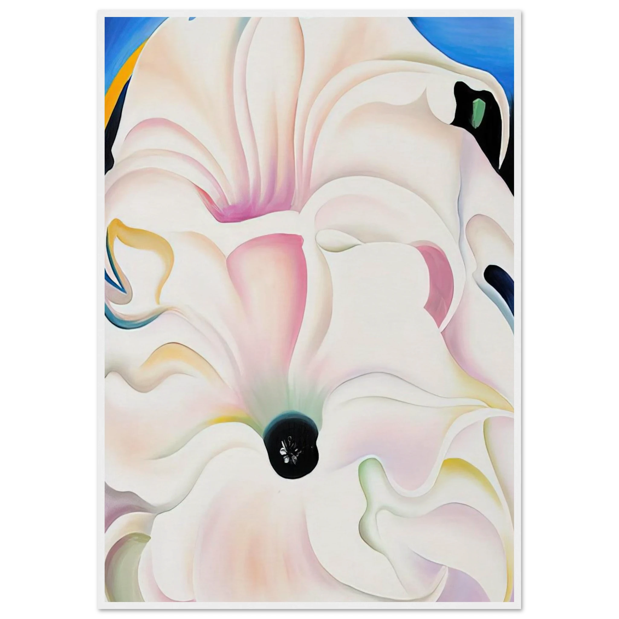 Bella Donna Framed Poster | Georgia O'Keeffe Framed Prints Wall Art | Georgia O Keeffe Prints