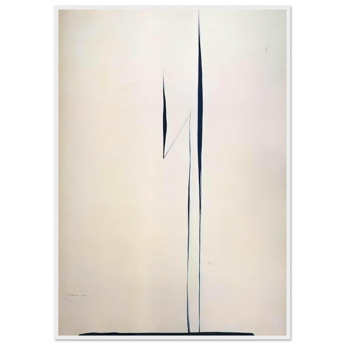 Black Lines 1 Framed Poster | Georgia O'Keeffe Framed Prints Wall Art | Georgia O Keeffe Prints