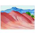 Red Hills and Pedernal Poster | Georgia O'Keeffe Poster | Georgia O Keeffe Prints