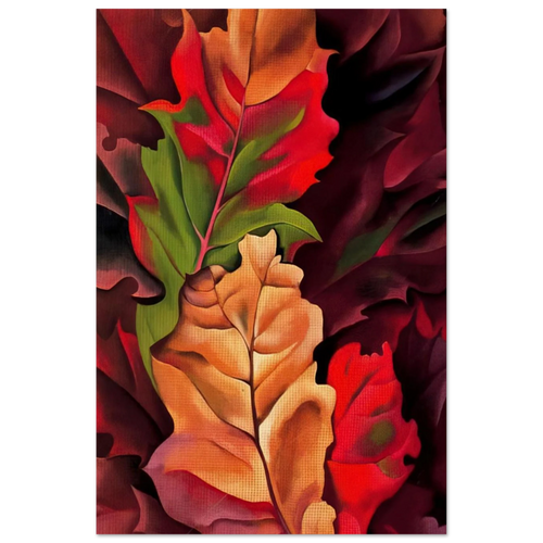Autumn Leaves - Lake George, N.Y. Poster | Georgia O'Keeffe Poster | Georgia O Keeffe Prints