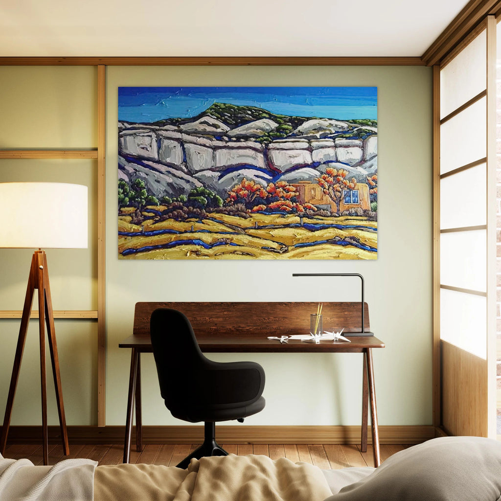 Ghost Ranch Painting Poster | Georgia O'Keeffe Poster | Georgia O Keeffe Prints