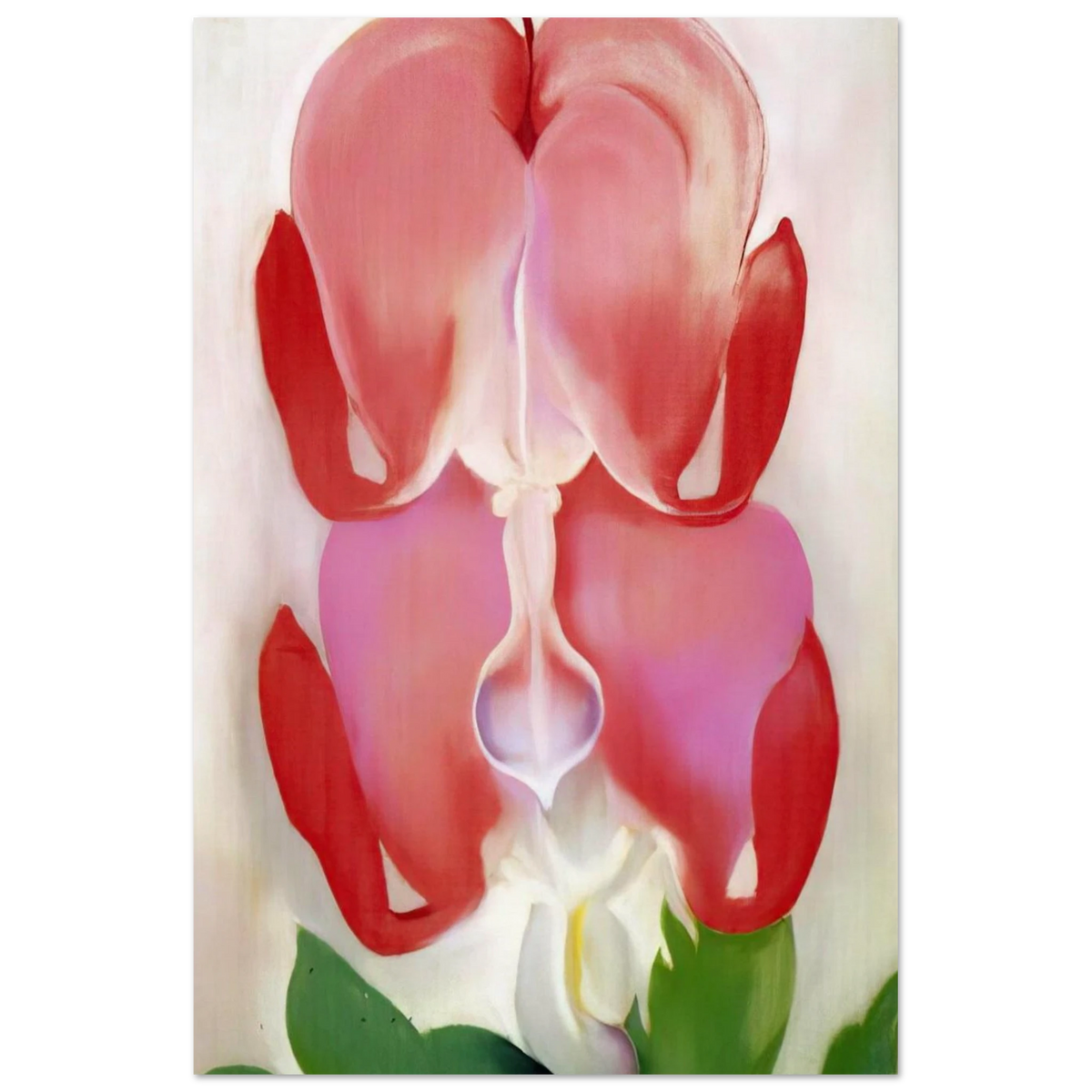 Bleeding Heart Poster | Georgia O'Keeffe Poster | Georgia O Keeffe Prints