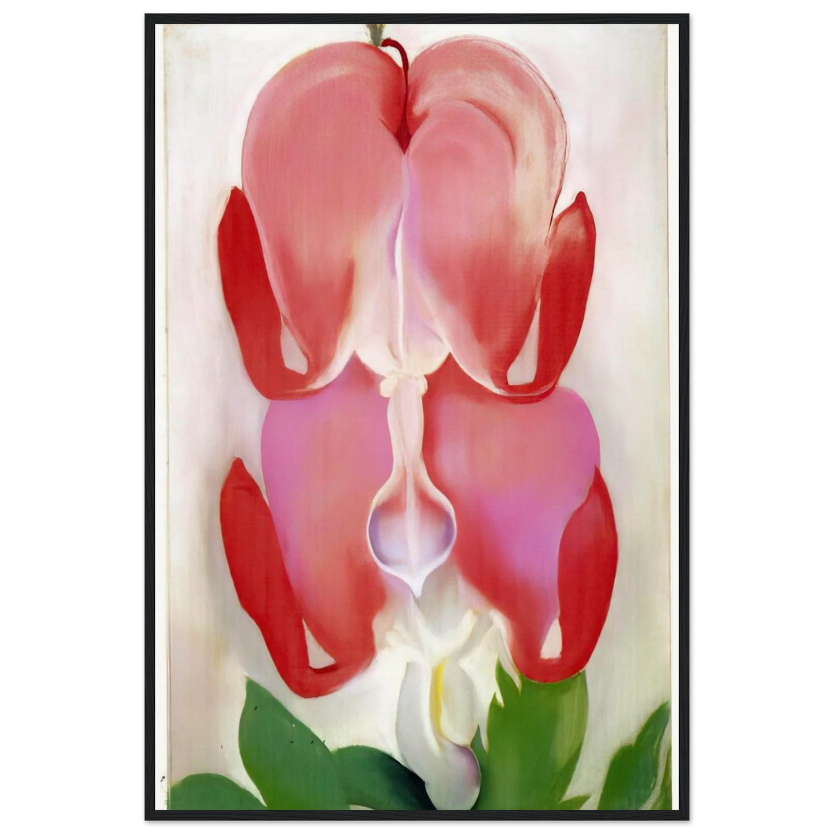 Bleeding Heart Framed Poster | Georgia O'Keeffe Framed Prints Wall Art | Georgia O Keeffe Prints