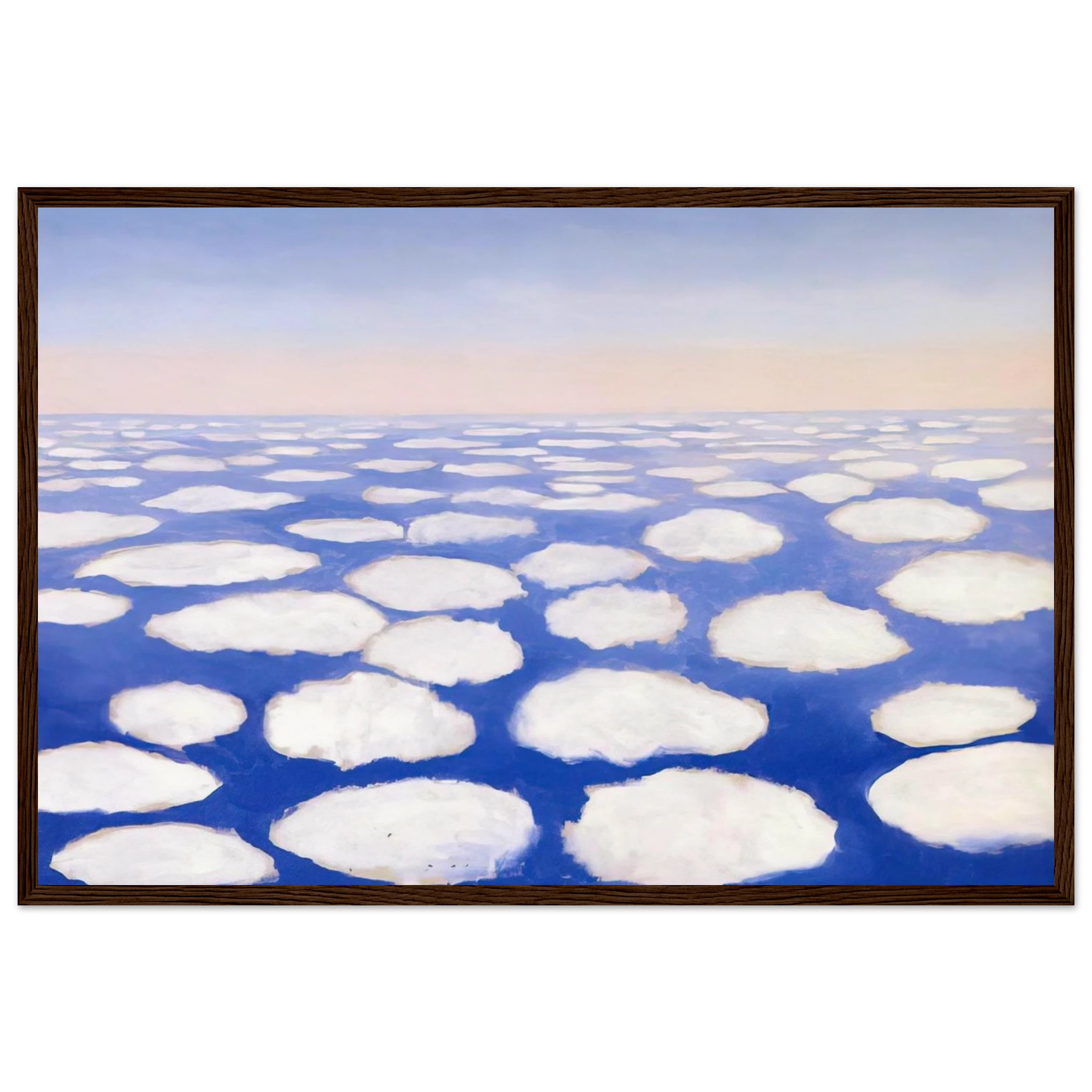 Above the Clouds I Framed Poster | Georgia O'Keeffe Framed Prints Wall Art | Georgia O Keeffe Prints