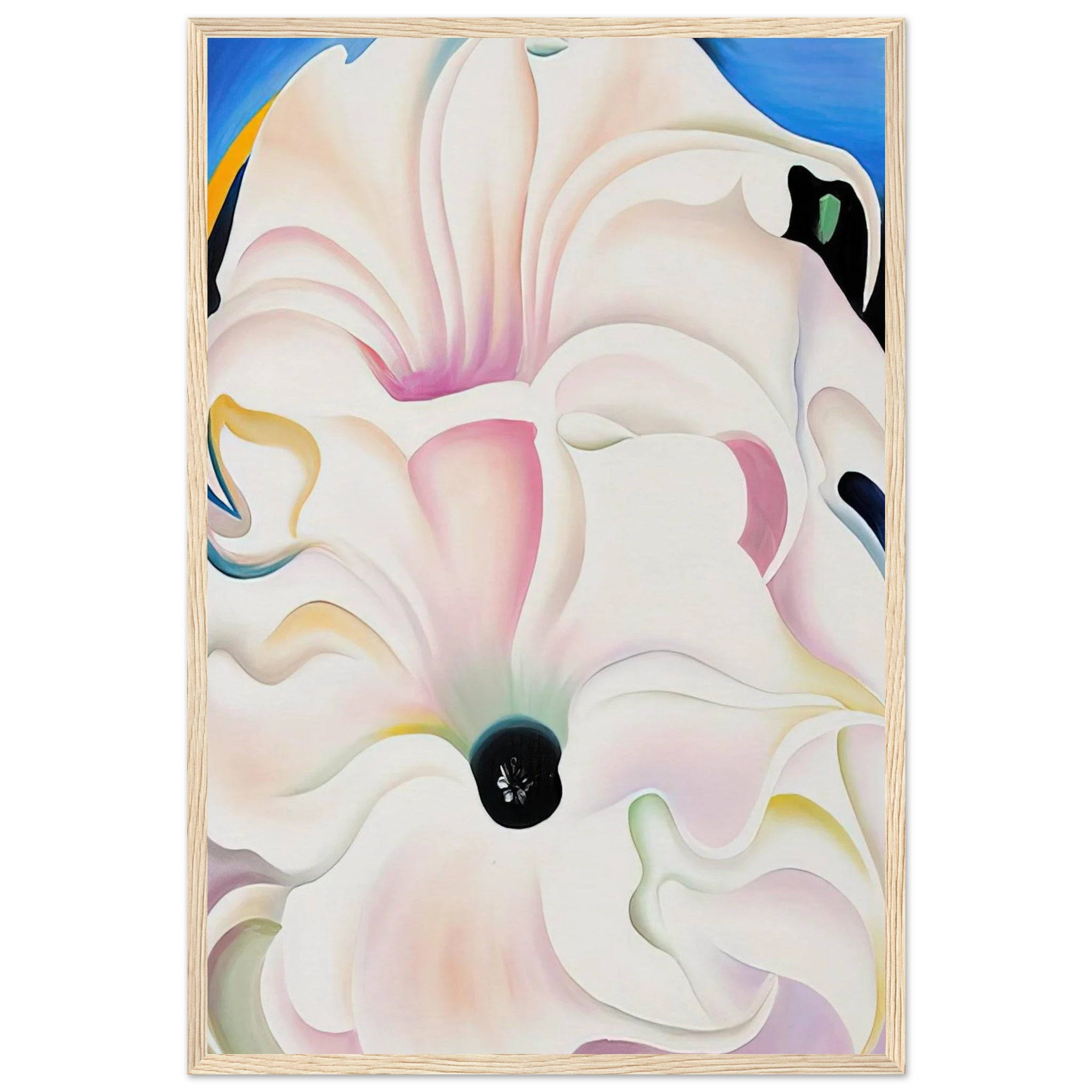 Bella Donna Framed Poster | Georgia O'Keeffe Framed Prints Wall Art | Georgia O Keeffe Prints