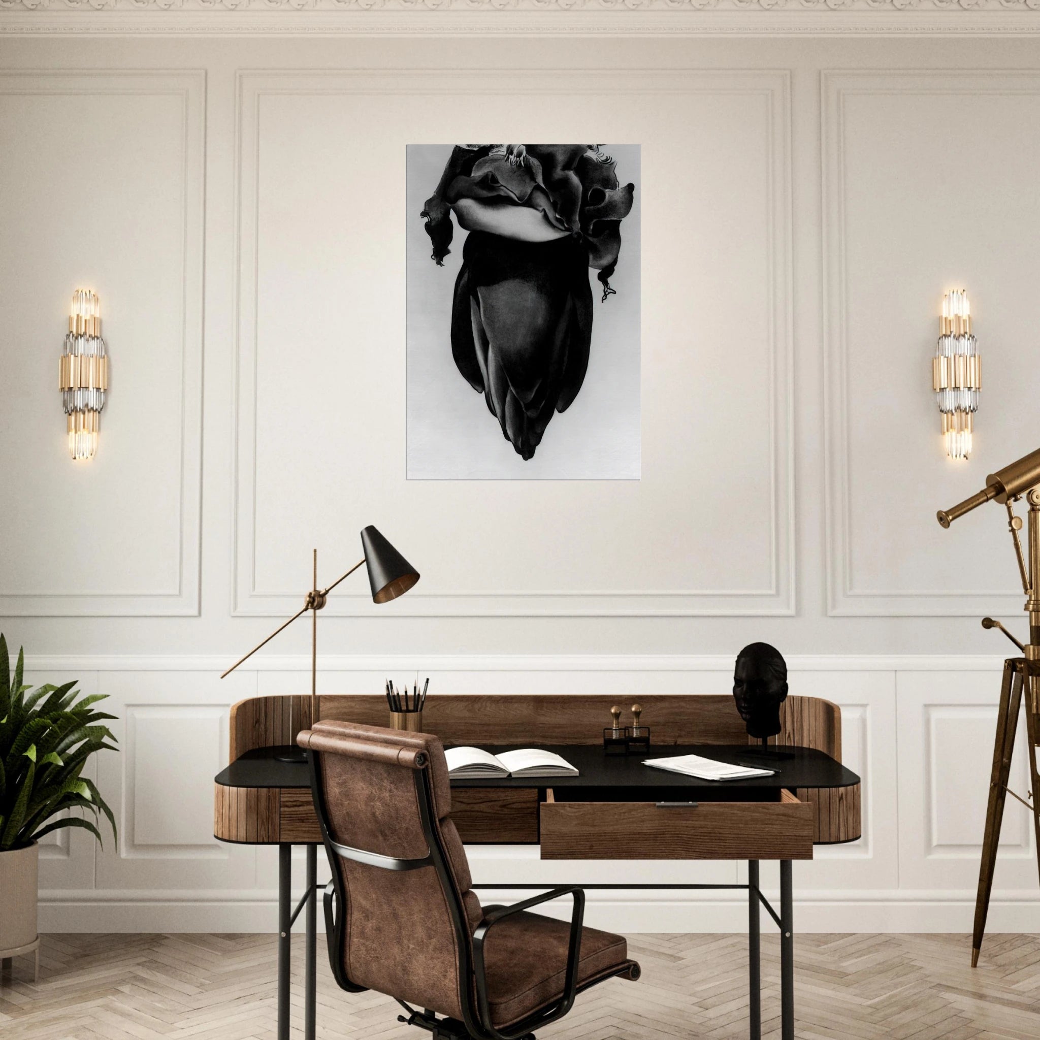 Banana Flower Canvas | Georgia O'Keeffe Canvas | Georgia O Keeffe Prints