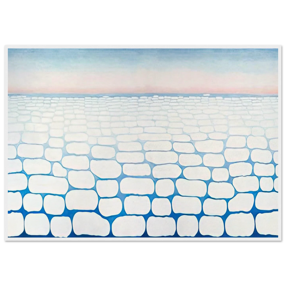 Sky Above Clouds IV Framed Poster | Georgia O'Keeffe Framed Prints Wall Art | Georgia O Keeffe Prints