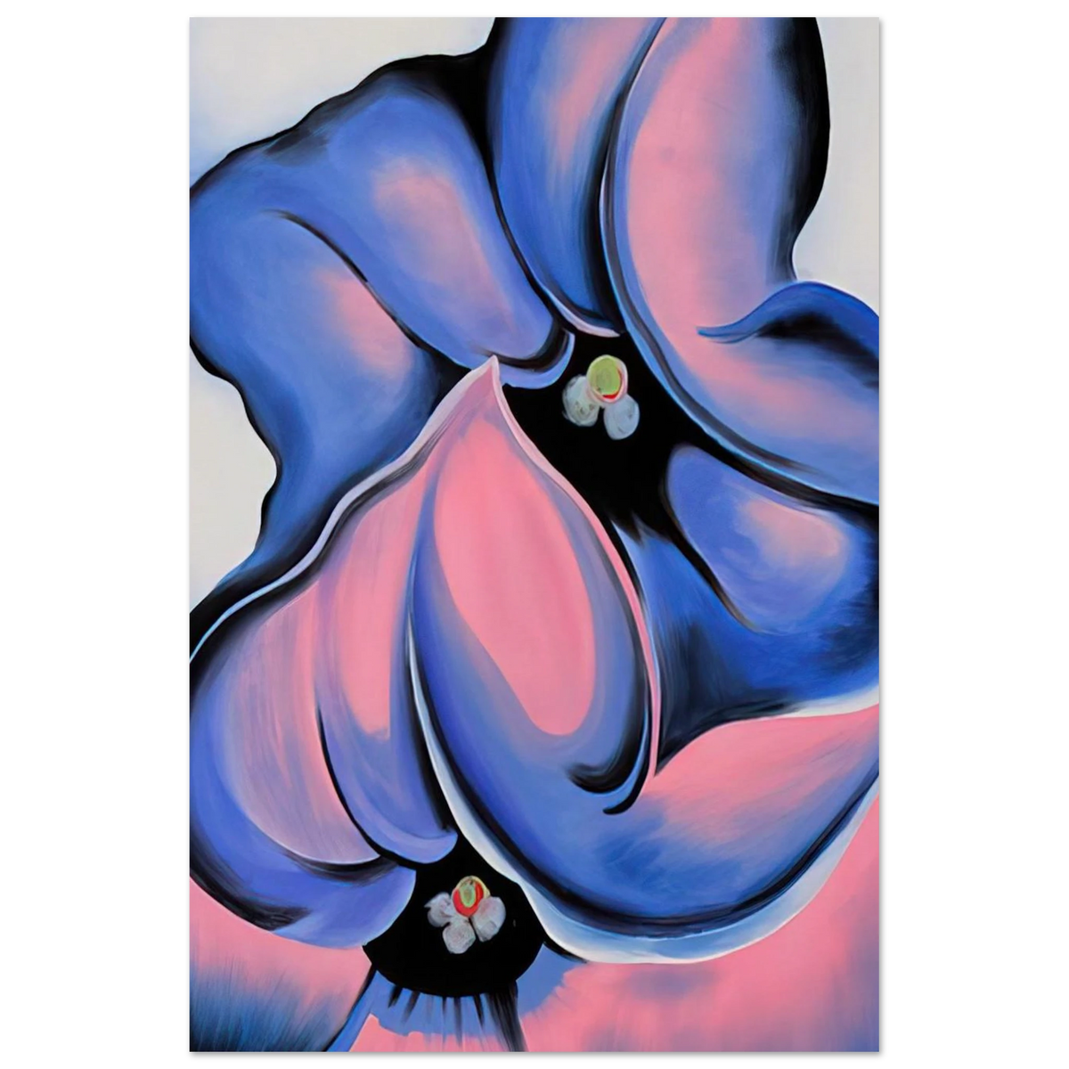 Purple Petunia Poster | Georgia O'Keeffe Poster | Georgia O Keeffe Prints