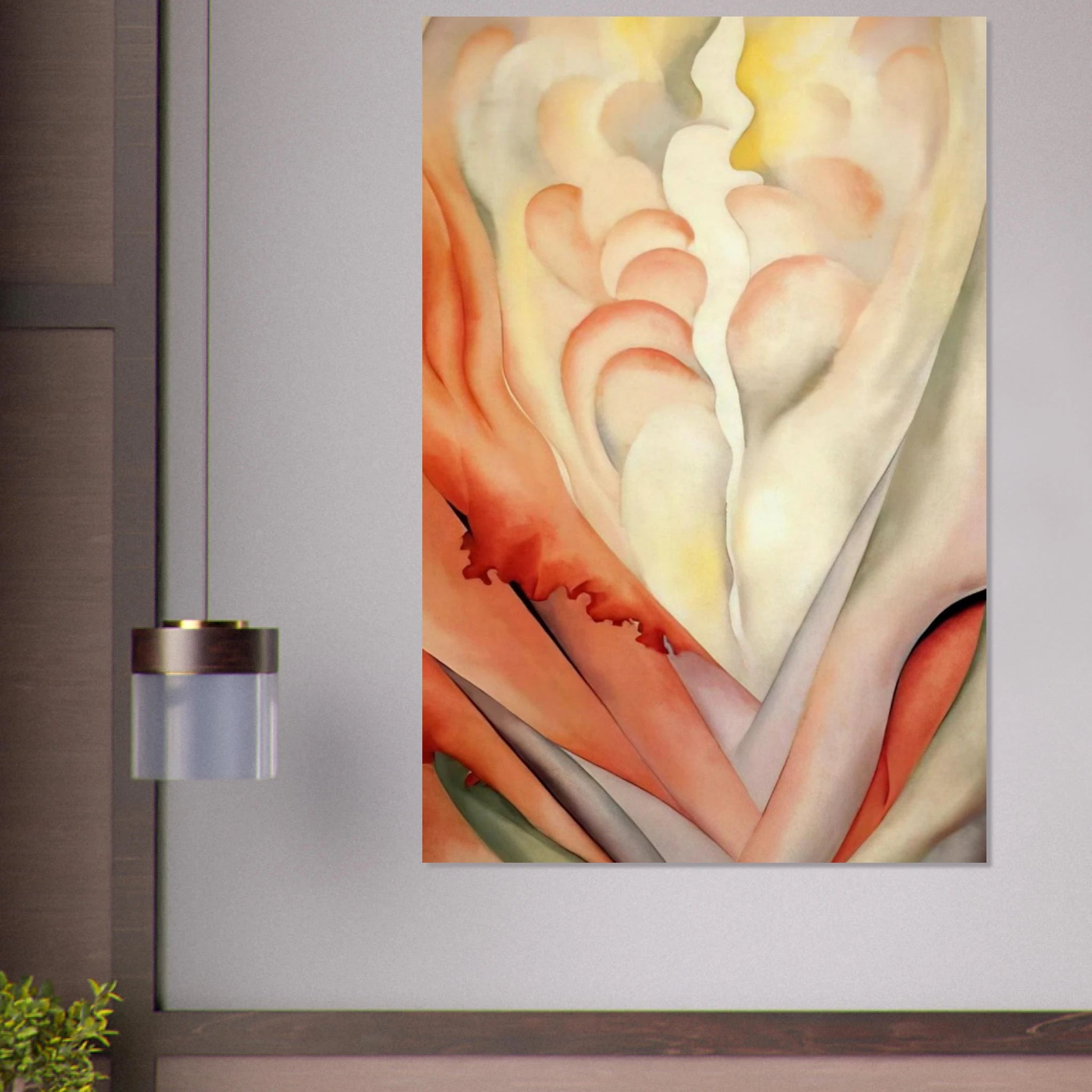 Flower Abstraction Poster | Georgia O'Keeffe Poster | Georgia O Keeffe Prints