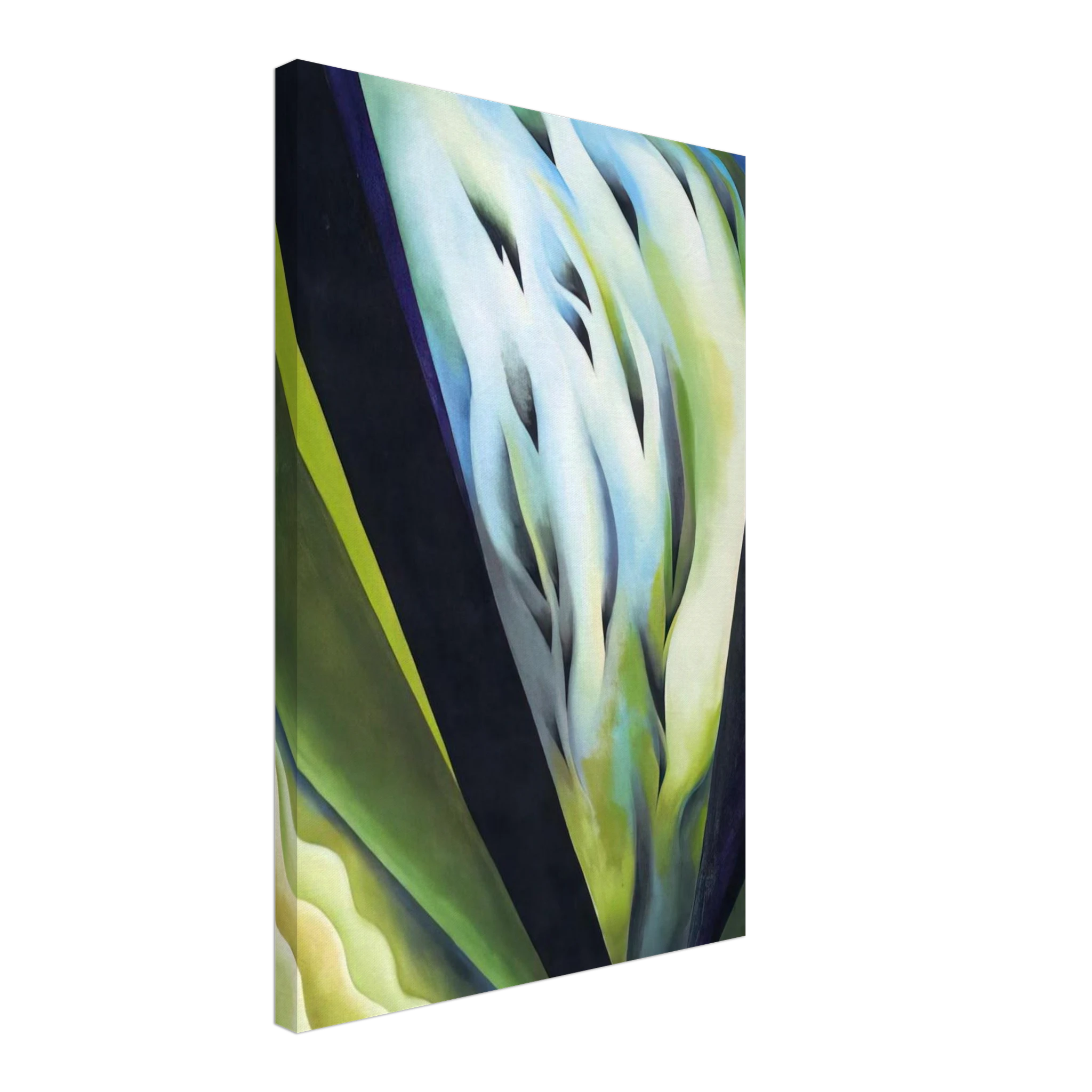Blue and Green Music Canvas | Georgia O'Keeffe Canvas | Georgia O Keeffe Prints