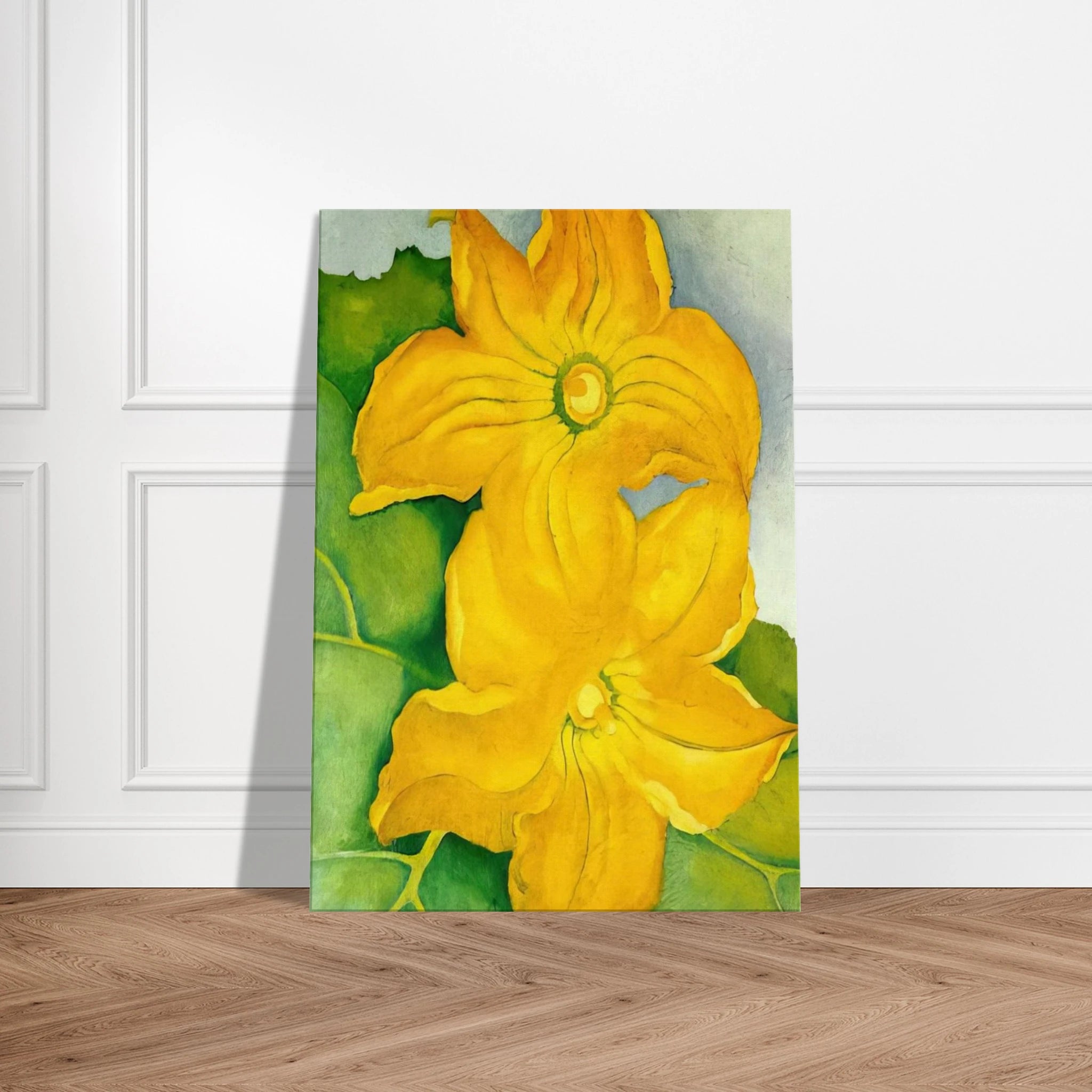 Squash Blossoms I Canvas | Georgia O'Keeffe Canvas | Georgia O Keeffe Prints