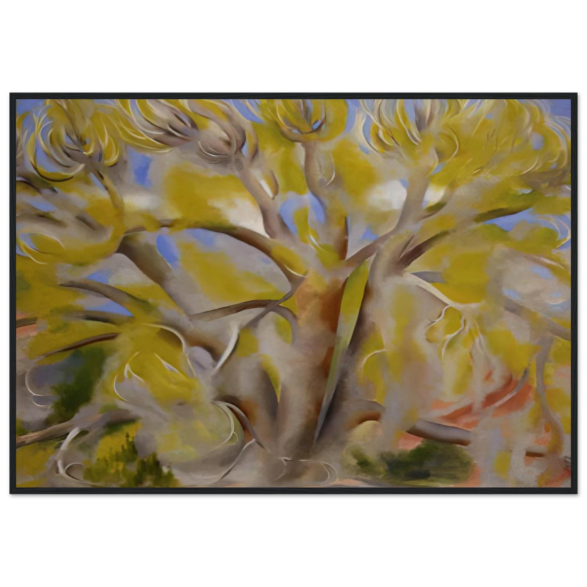 Spring Tree No. 1 Framed Poster | Georgia O'Keeffe Framed Prints Wall Art | Georgia O Keeffe Prints