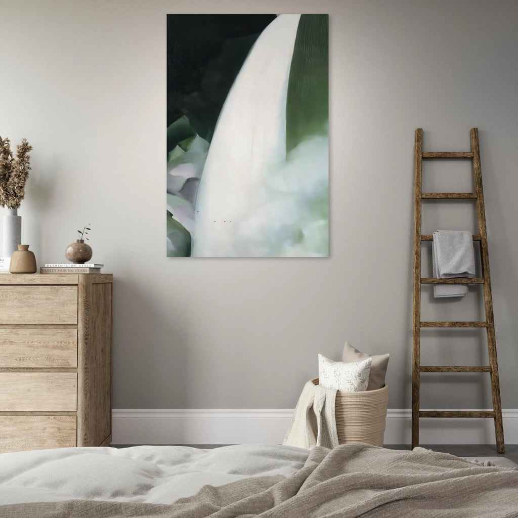 Green and White Poster | Georgia O'Keeffe Poster | Georgia O Keeffe Prints