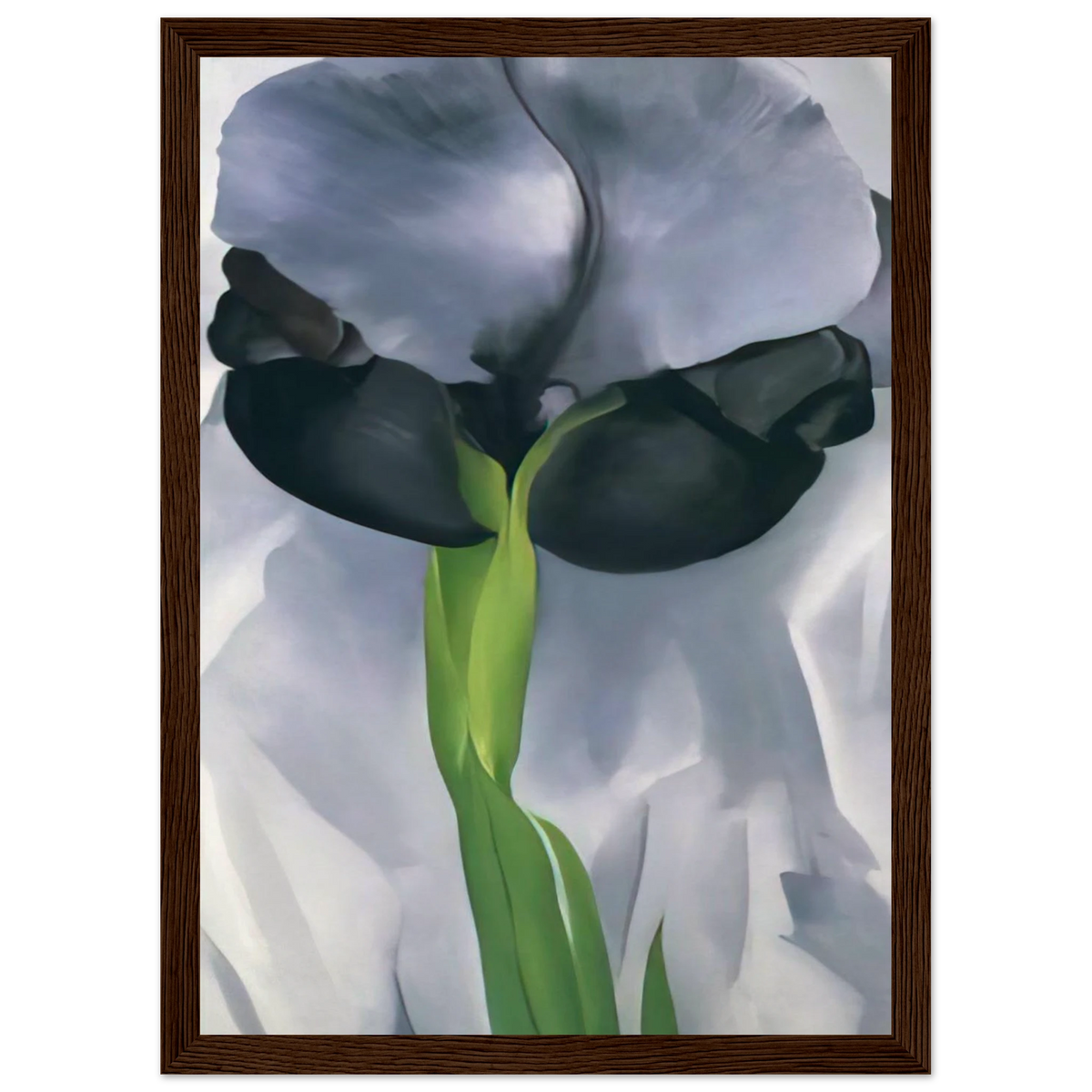 Iris 7 Framed Poster | Georgia O'Keeffe Framed Prints Wall Art | Georgia O Keeffe Prints