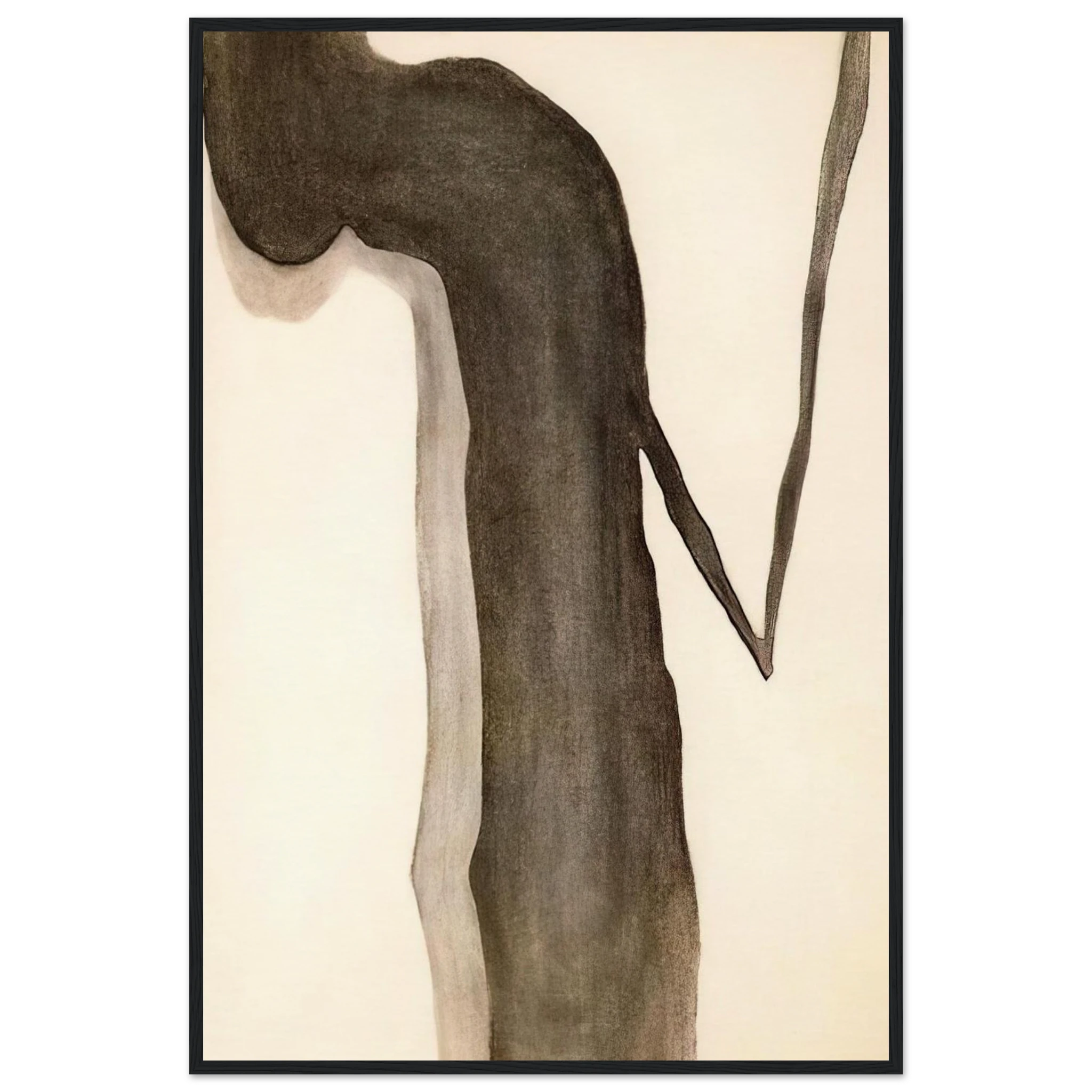 Drawing V Framed Poster | Georgia O'Keeffe Framed Prints Wall Art | Georgia O Keeffe Prints