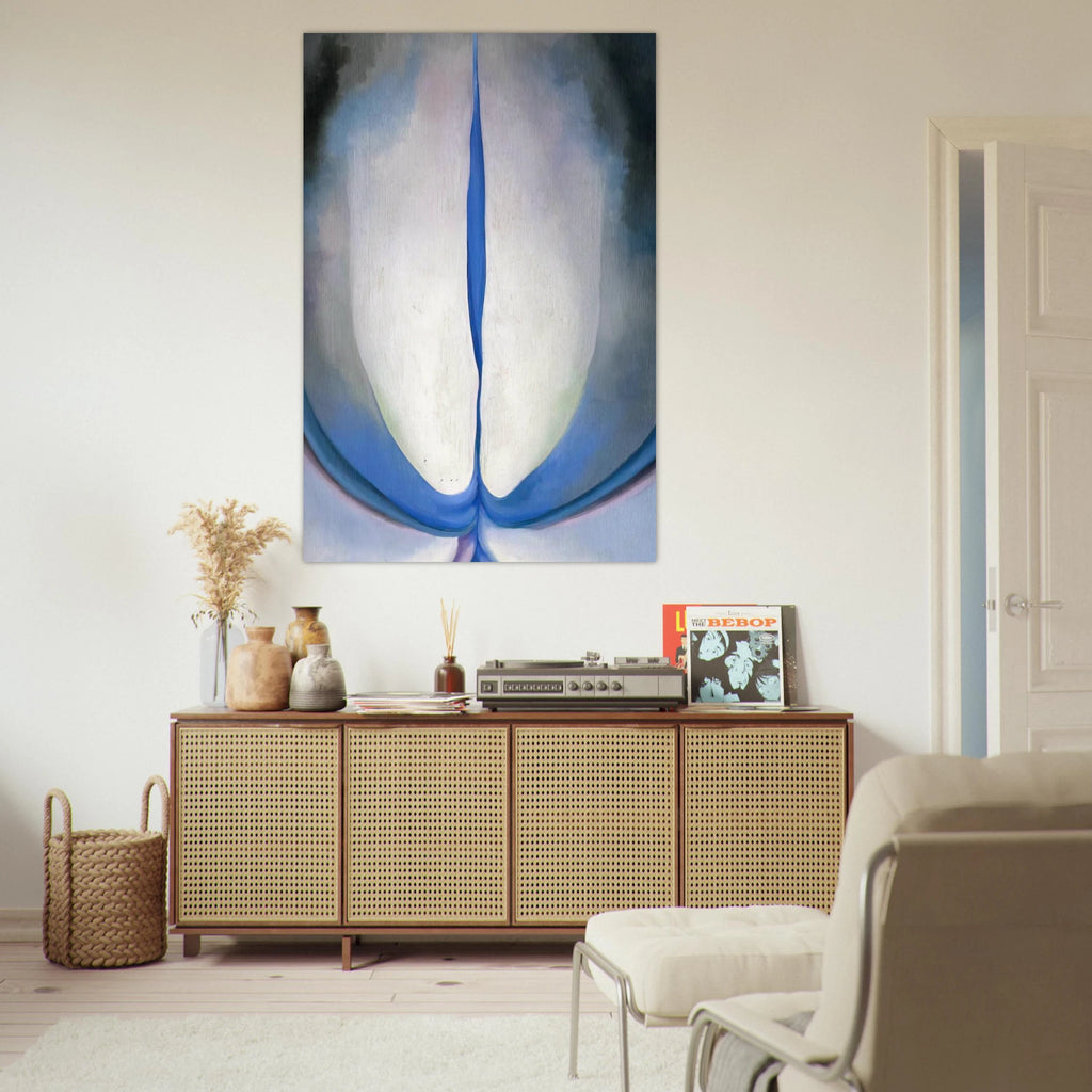 Blue Line Poster | Georgia O'Keeffe Poster | Georgia O Keeffe Prints