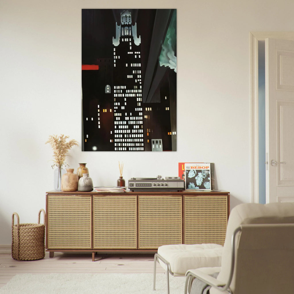 Radiator Building - Night, New York Poster | Georgia O'Keeffe Poster | Georgia O Keeffe Prints