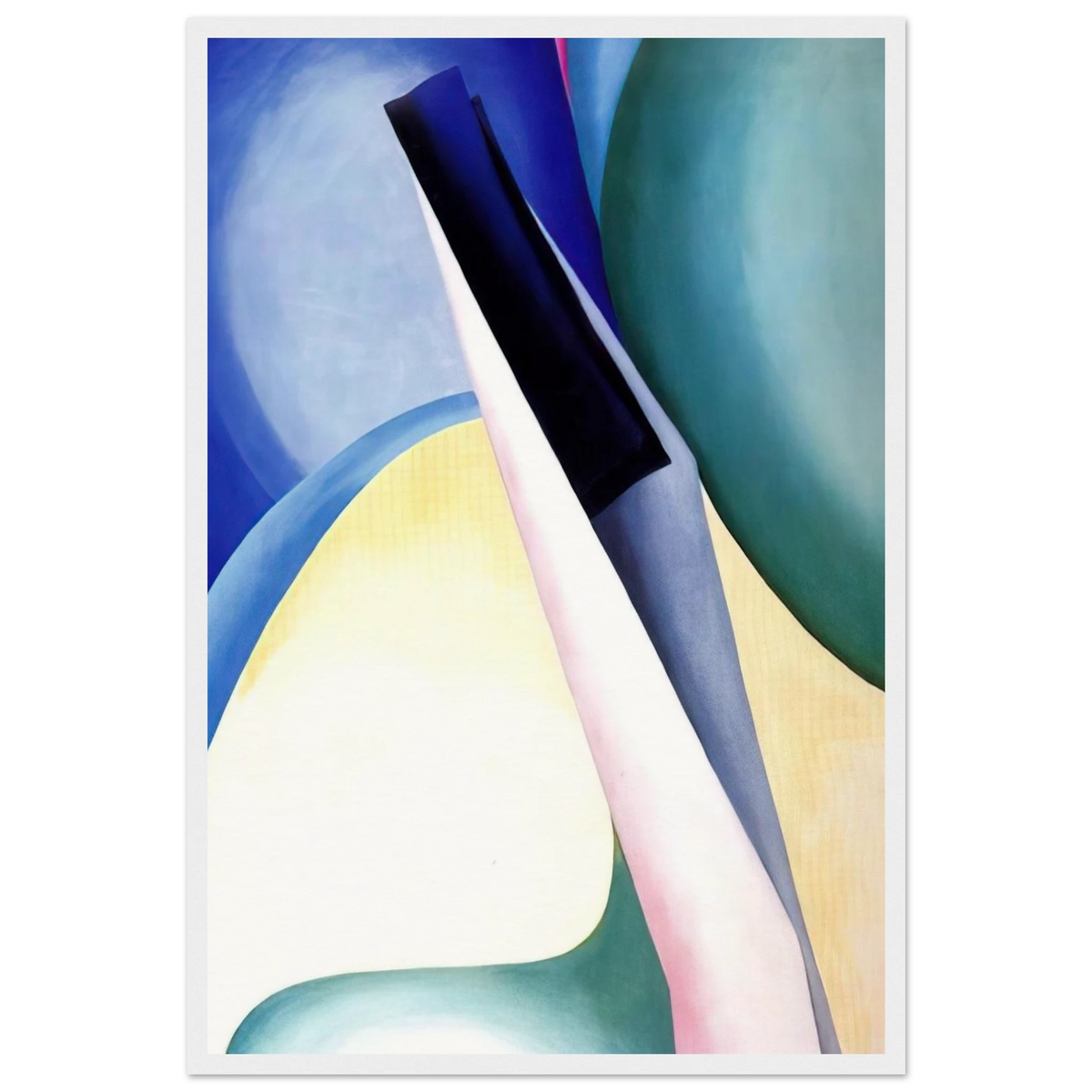 Black Spot No. 2 Framed Poster | Georgia O'Keeffe Framed Prints Wall Art | Georgia O Keeffe Prints
