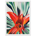 Leaves of a Plant Framed Poster | Georgia O'Keeffe Framed Prints Wall Art | Georgia O Keeffe Prints