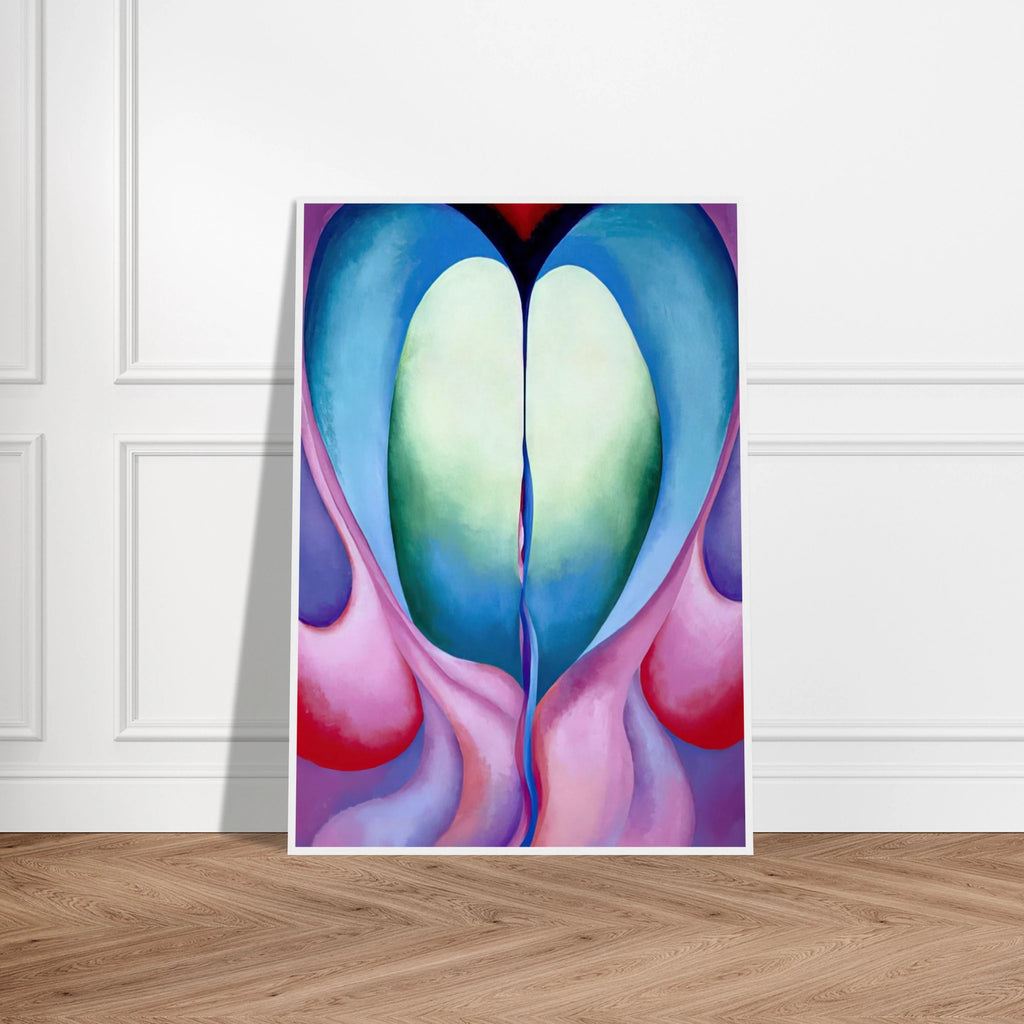 Series I, No. 8 Framed Poster | Georgia O'Keeffe Framed Prints Wall Art | Georgia O Keeffe Prints