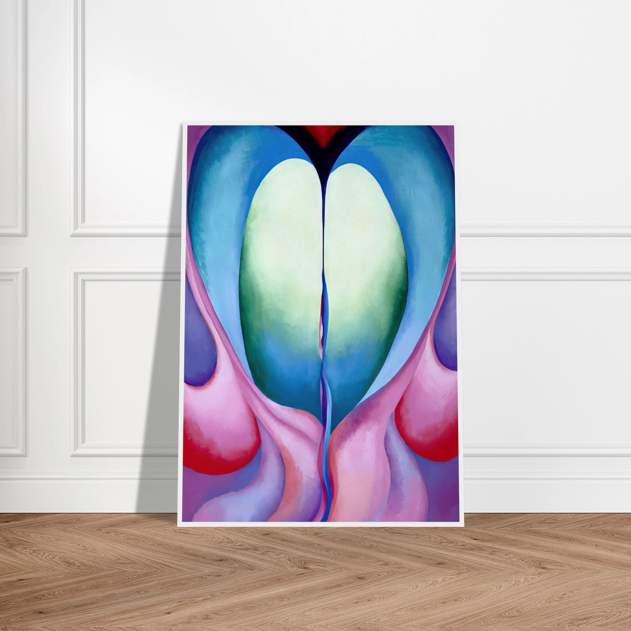 Series I, No. 8 Framed Poster | Georgia O'Keeffe Framed Prints Wall Art | Georgia O Keeffe Prints