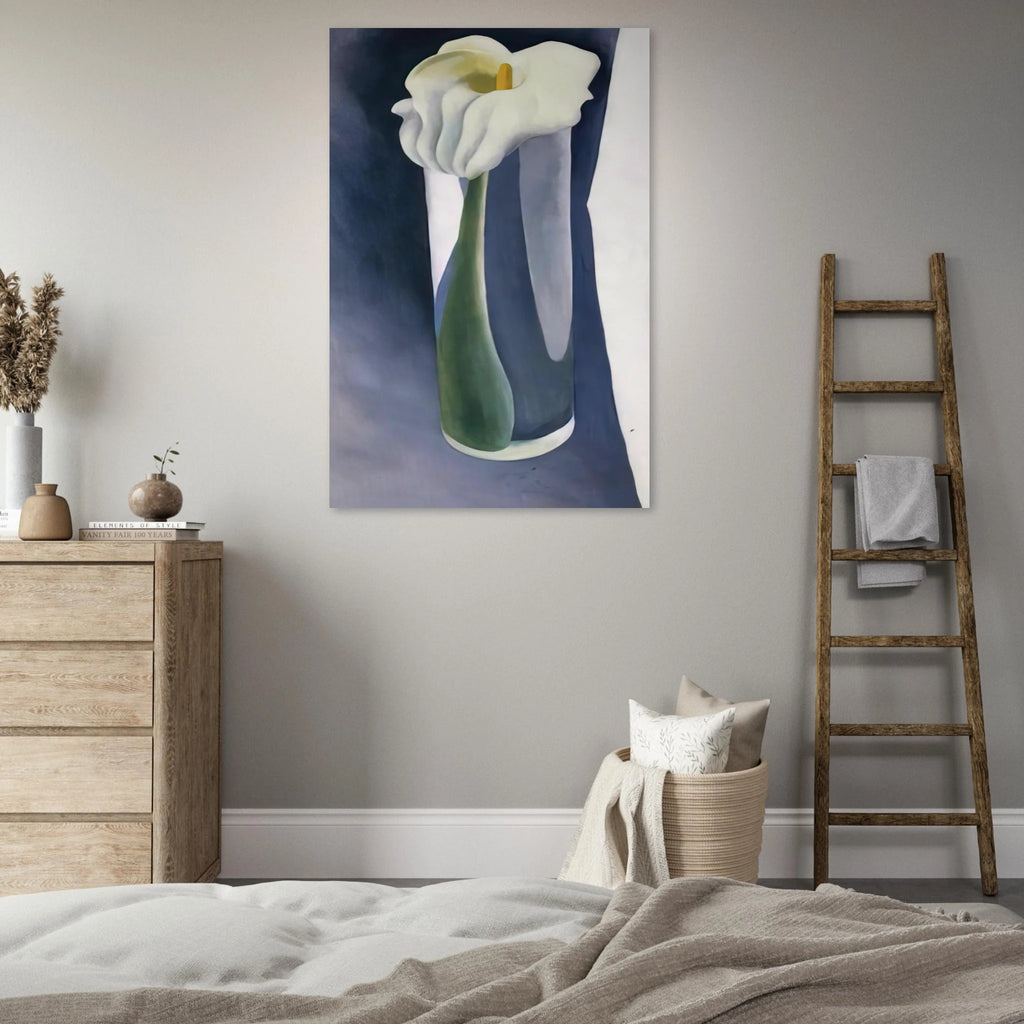 Calla Lily in Tall Glass Poster | Georgia O'Keeffe Poster | Georgia O Keeffe Prints