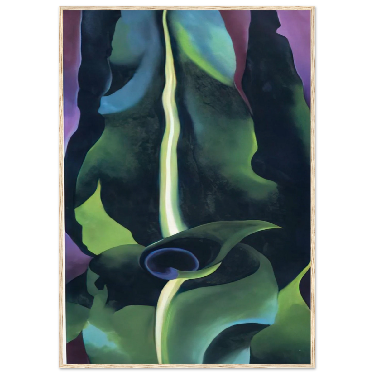 Corn, Dark I Framed Poster | Georgia O'Keeffe Framed Prints Wall Art | Georgia O Keeffe Prints