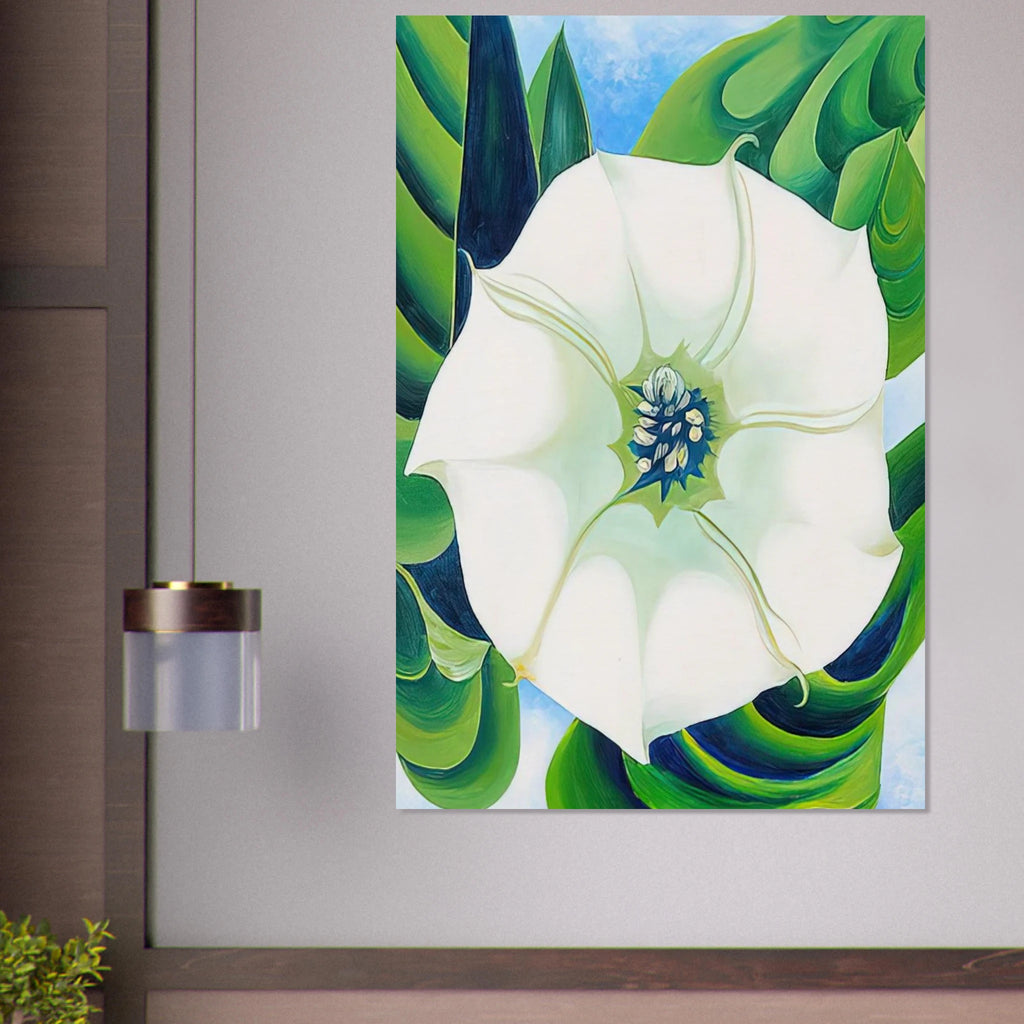 Jimson Weed Poster | Georgia O'Keeffe Poster | Georgia O Keeffe Prints