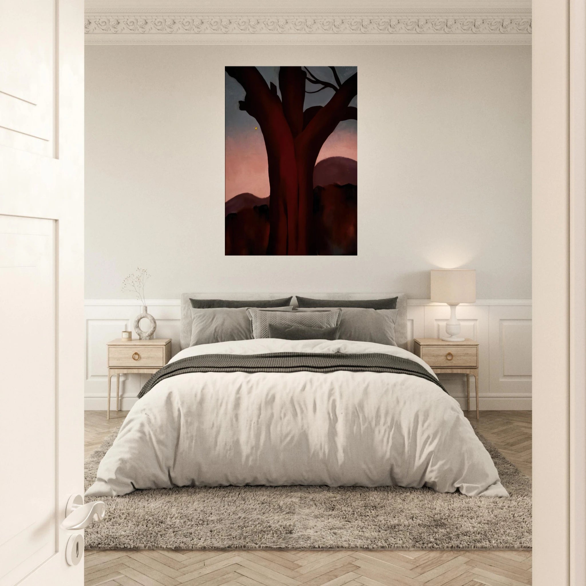 Autumn Trees - Chestnut Tree Canvas | Georgia O'Keeffe Canvas | Georgia O Keeffe Prints