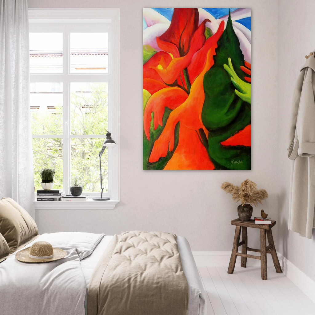 Melting Volcano Poster | Georgia O'Keeffe Poster | Georgia O Keeffe Prints