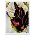 Pattern Leaves Framed Poster | Georgia O'Keeffe Framed Prints Wall Art | Georgia O Keeffe Prints