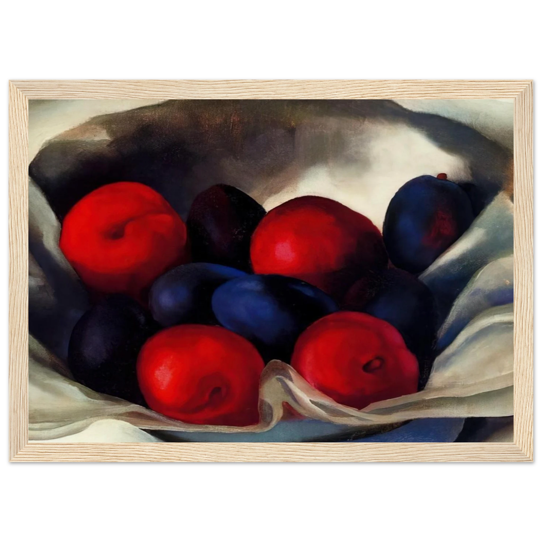 Plums Framed Poster | Georgia O'Keeffe Framed Prints Wall Art | Georgia O Keeffe Prints