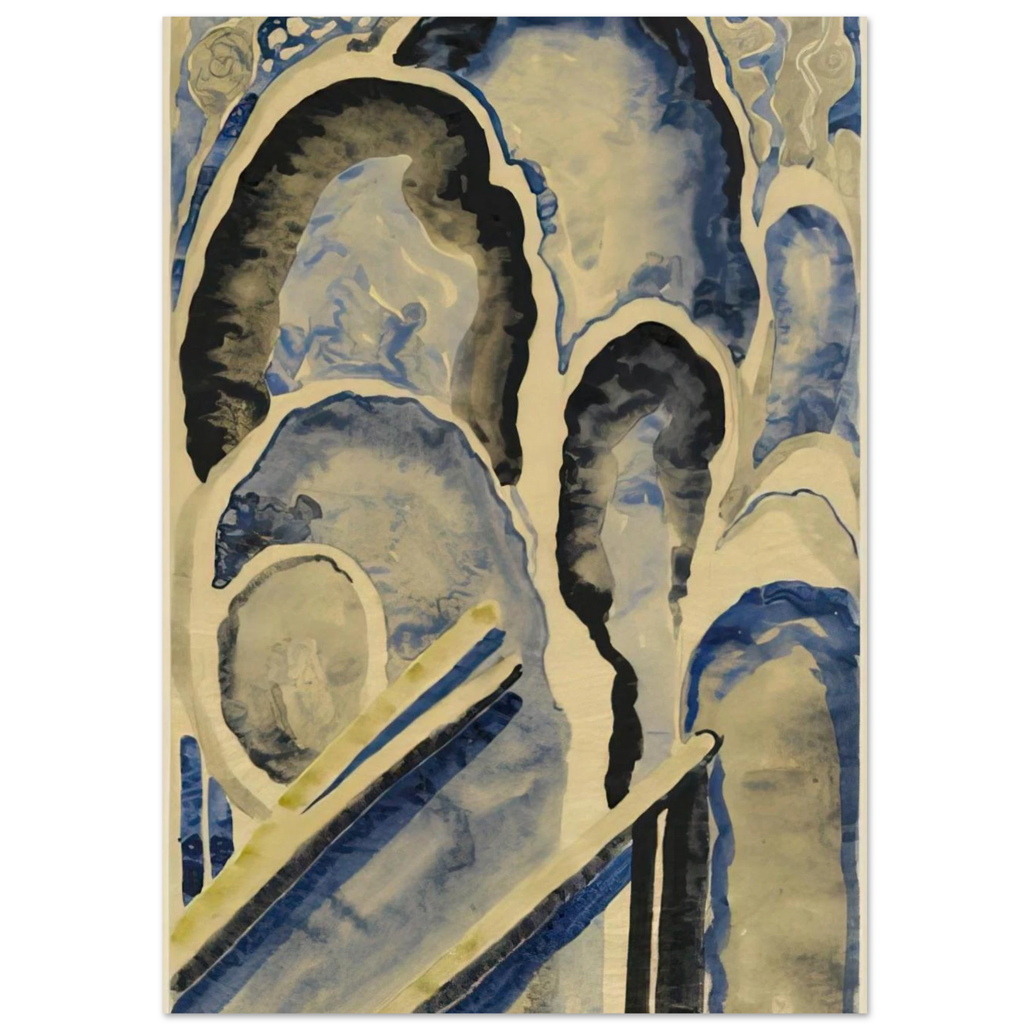 Blue-01 Poster | Georgia O'Keeffe Poster | Georgia O Keeffe Prints