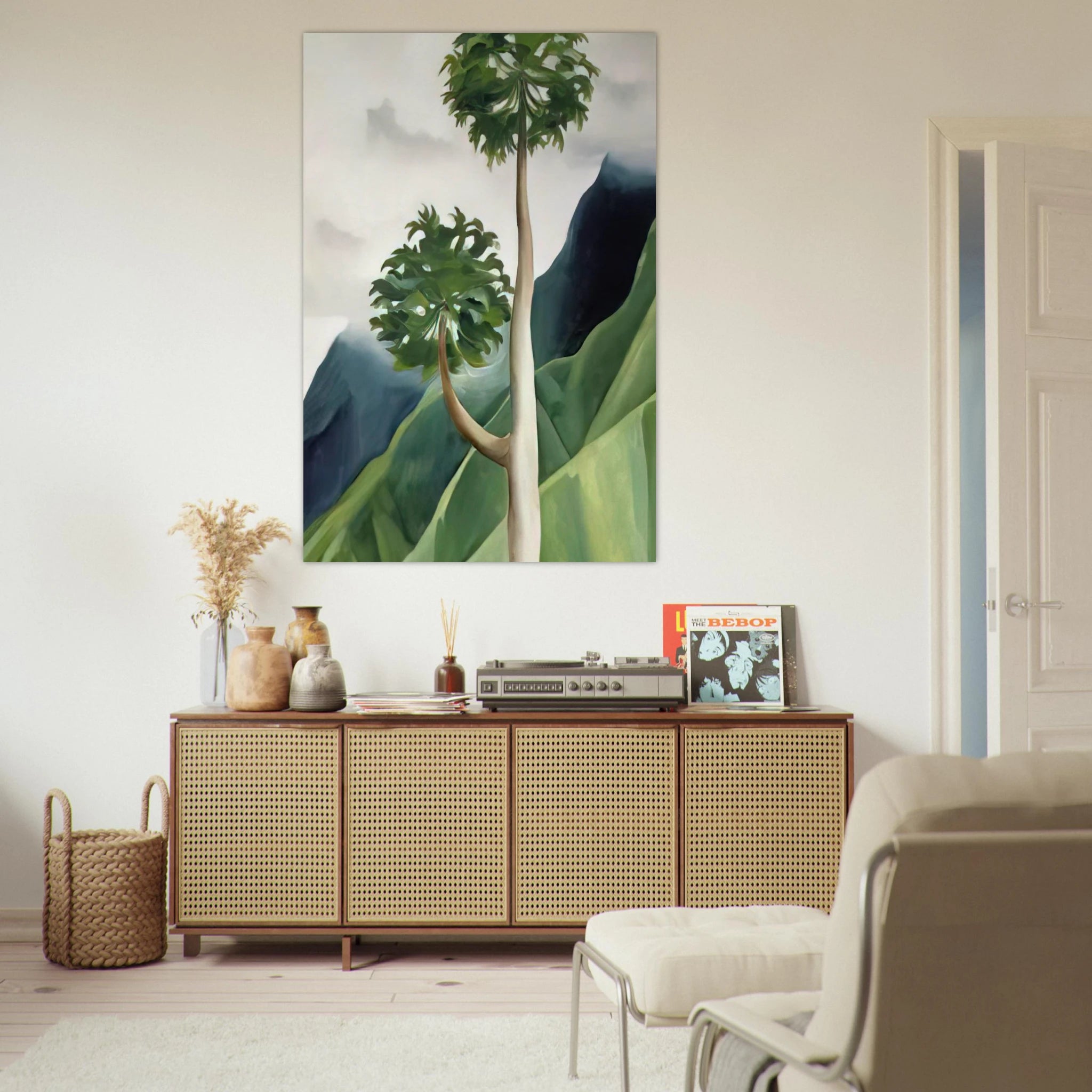 Papaya Tree-Iao Valley Poster | Georgia O'Keeffe Poster | Georgia O Keeffe Prints