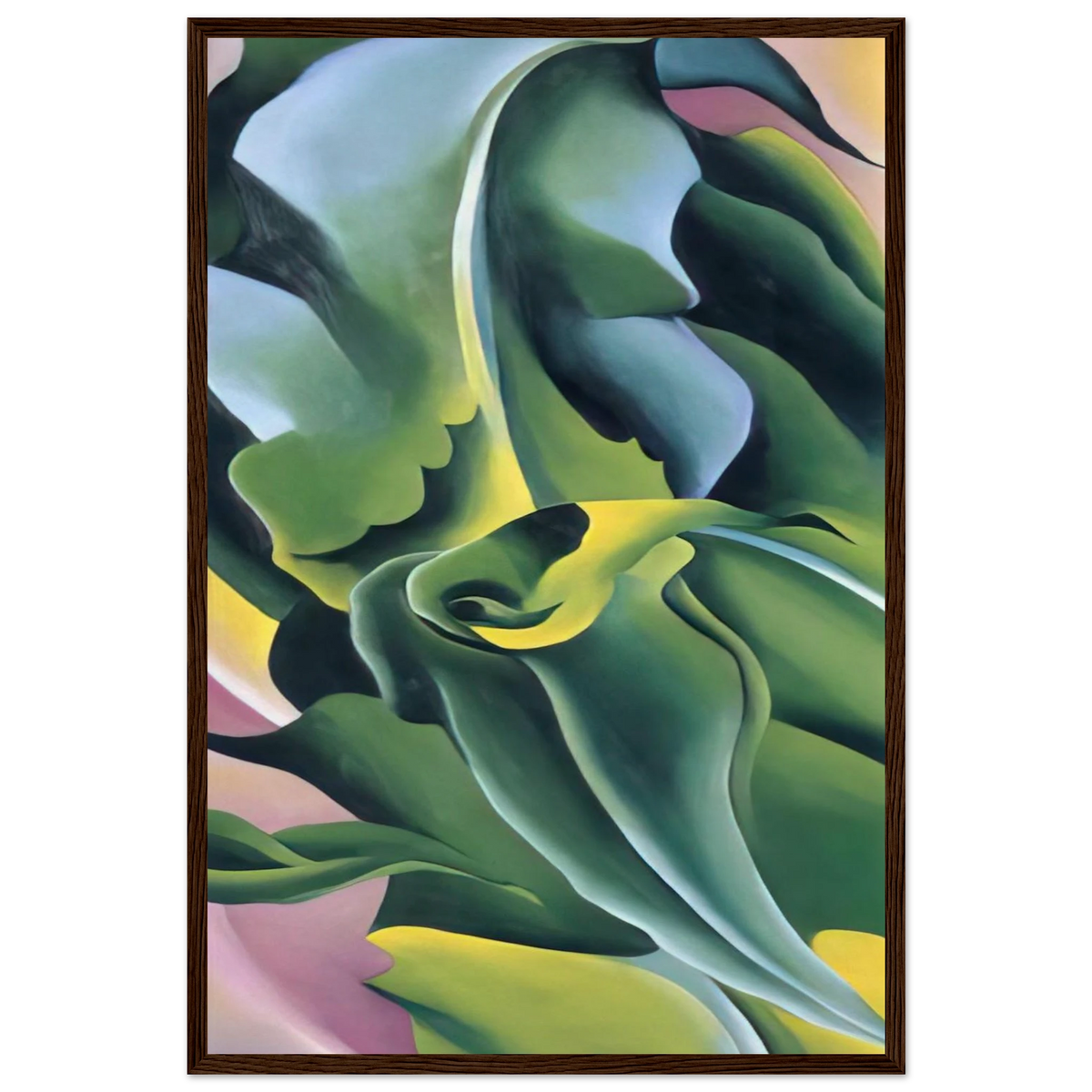 Corn No. 2 Framed Poster | Georgia O'Keeffe Framed Prints Wall Art | Georgia O Keeffe Prints