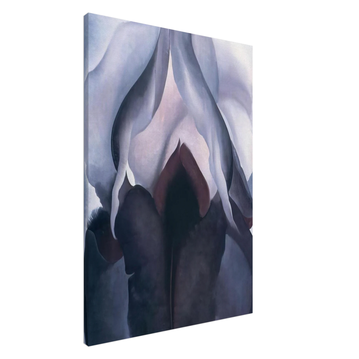Black Iris III Canvas | Georgia O'Keeffe Canvas | Georgia O Keeffe Prints