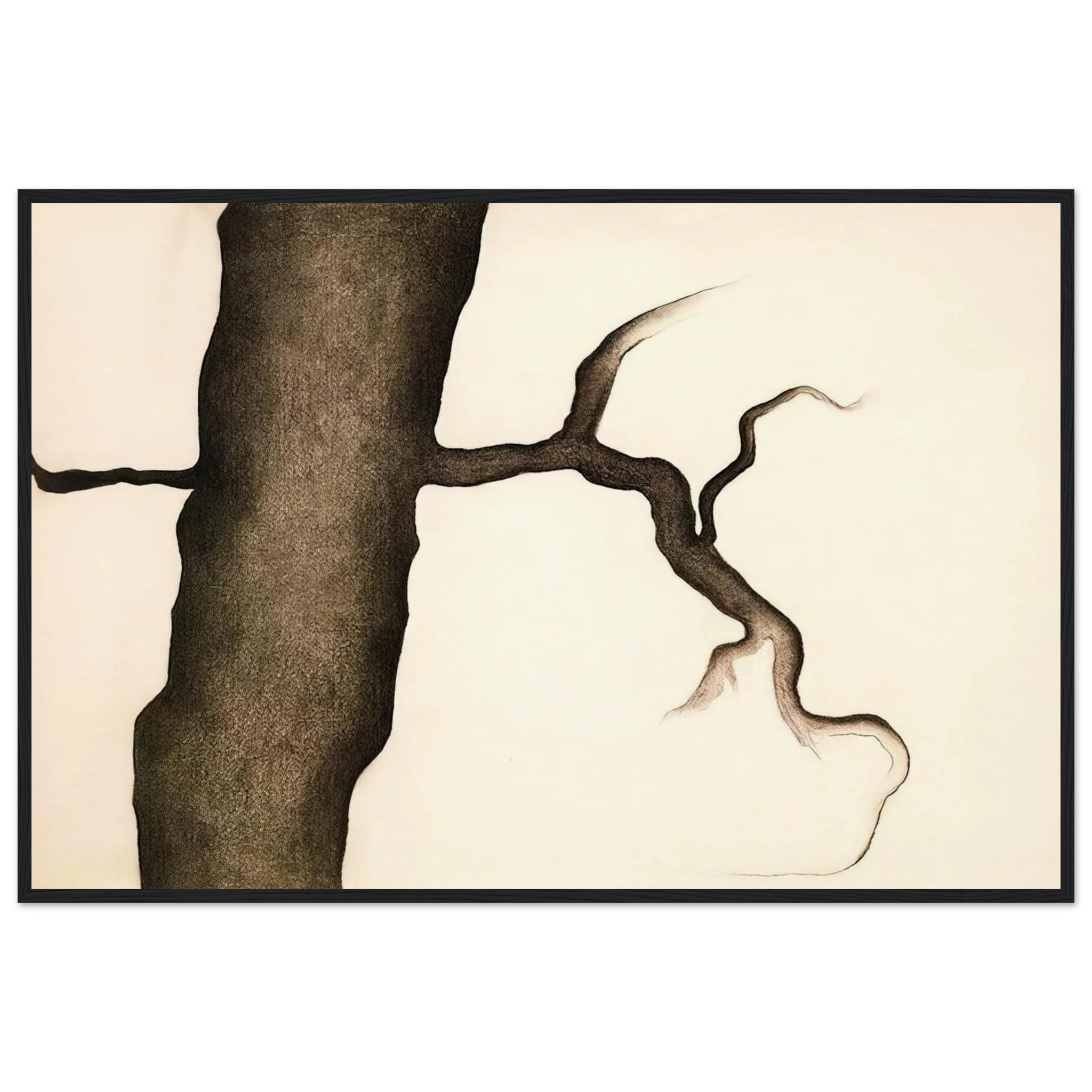 Drawing III Framed Poster | Georgia O'Keeffe Framed Prints Wall Art | Georgia O Keeffe Prints