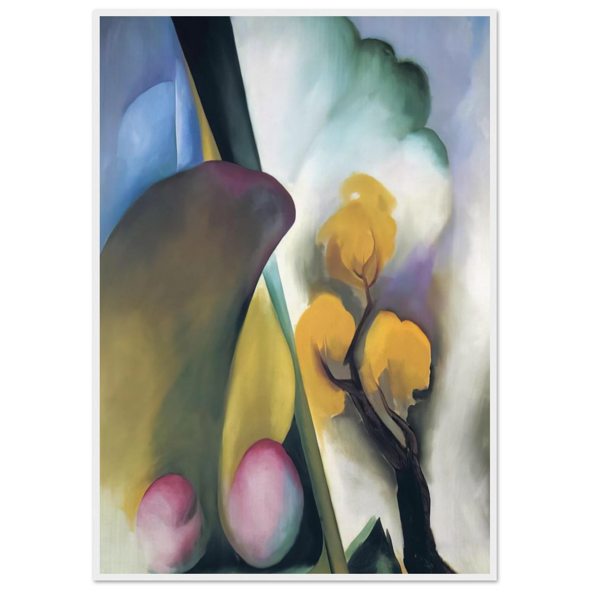 Spring Framed Poster | Georgia O'Keeffe Framed Prints Wall Art | Georgia O Keeffe Prints