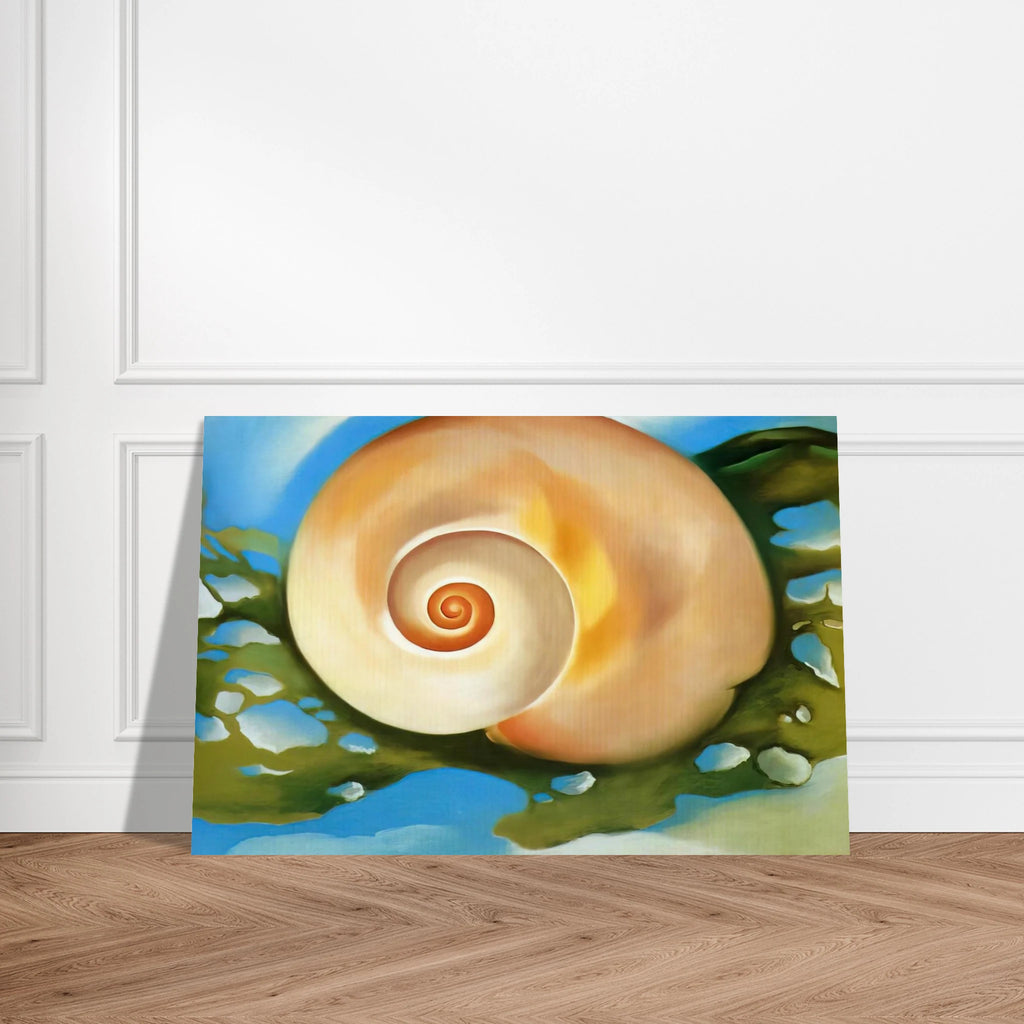 Pink Shell with Seaweed Poster | Georgia O'Keeffe Poster | Georgia O Keeffe Prints