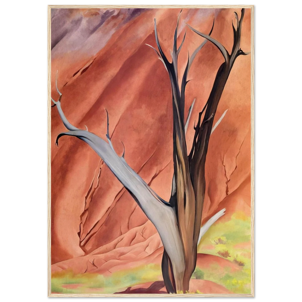 Gerald`s Tree Framed Poster | Georgia O'Keeffe Framed Prints Wall Art | Georgia O Keeffe Prints