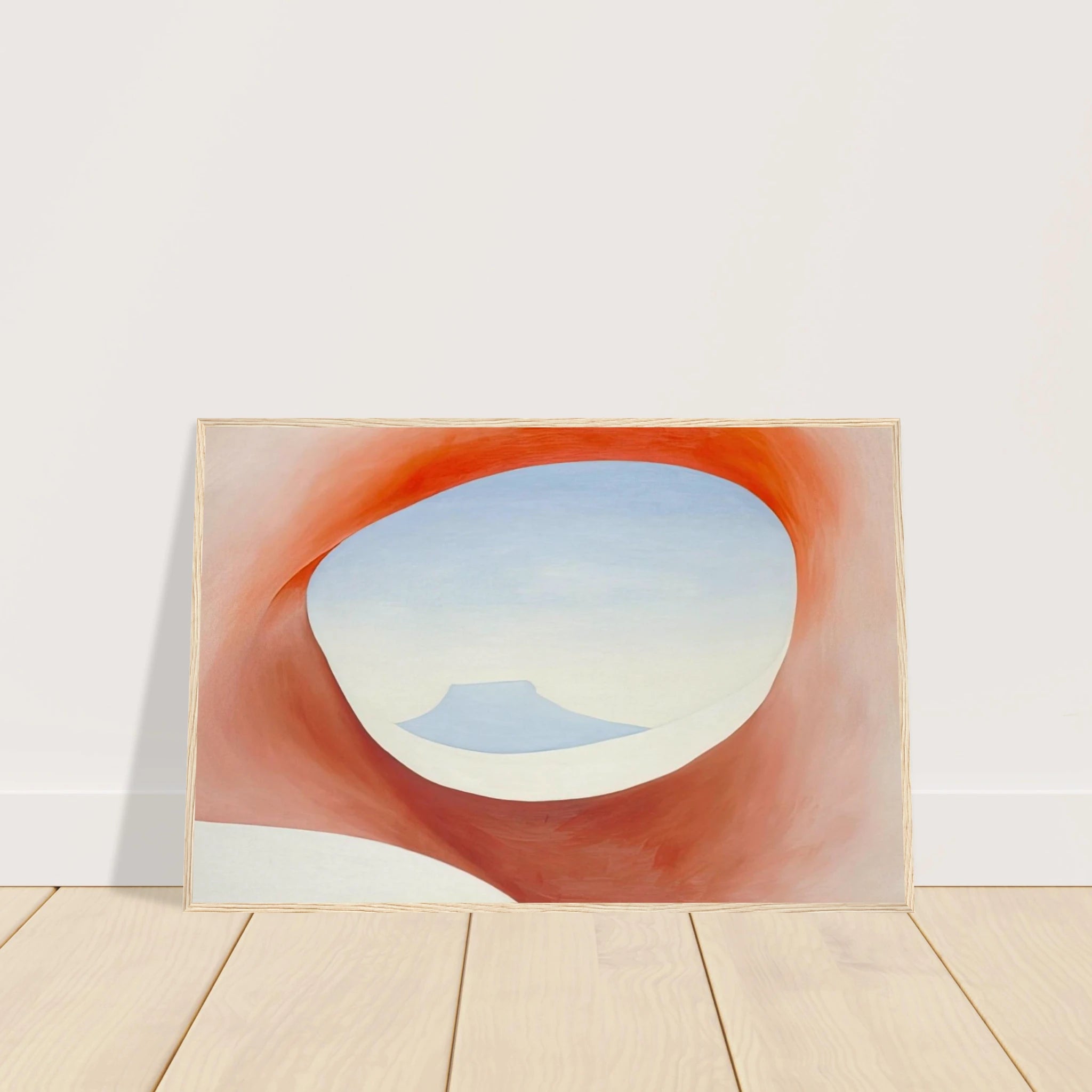 Pedernal - From the Ranch I Framed Poster | Georgia O'Keeffe Framed Prints Wall Art | Georgia O Keeffe Prints