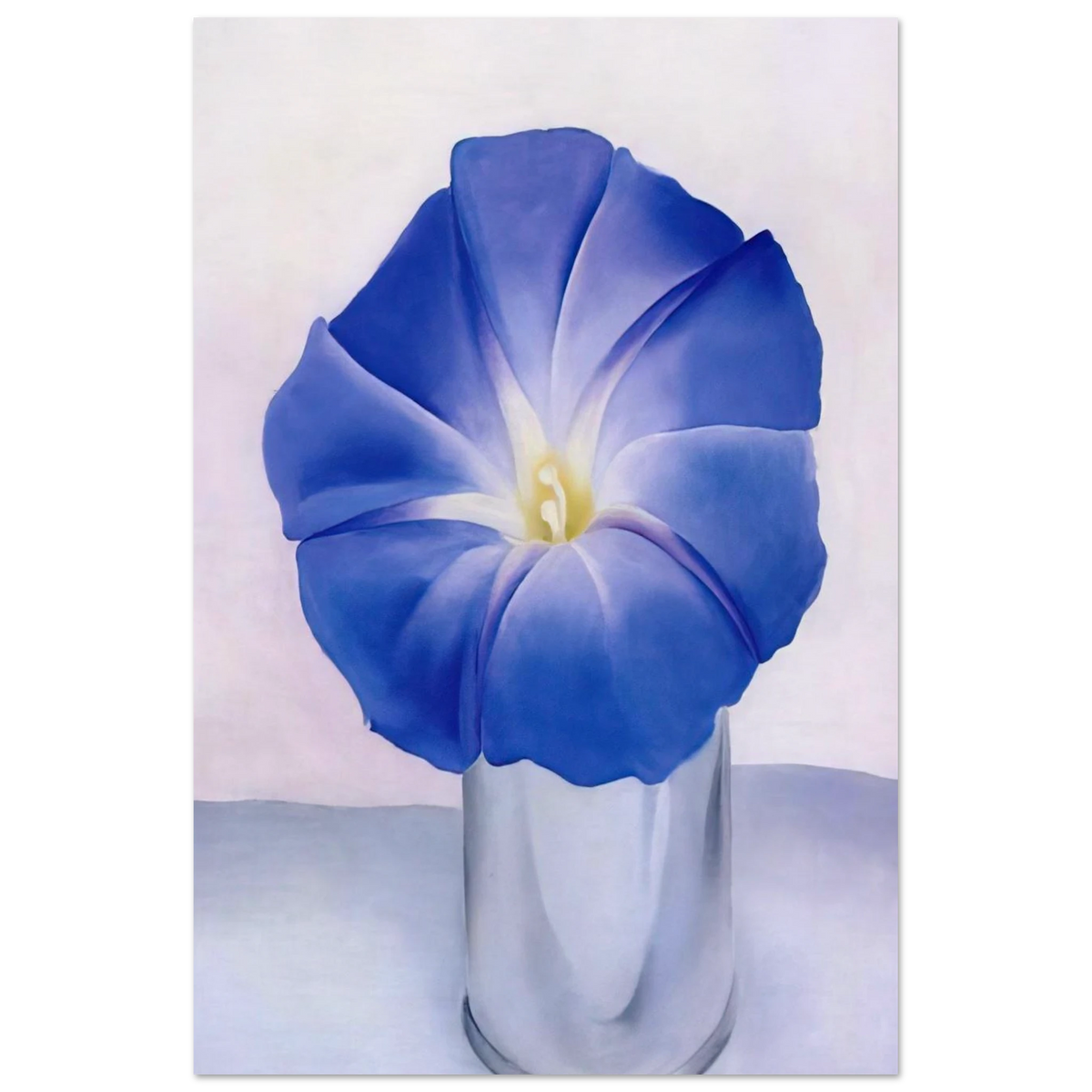 Blue Morning Glory Poster | Georgia O'Keeffe Poster | Georgia O Keeffe Prints
