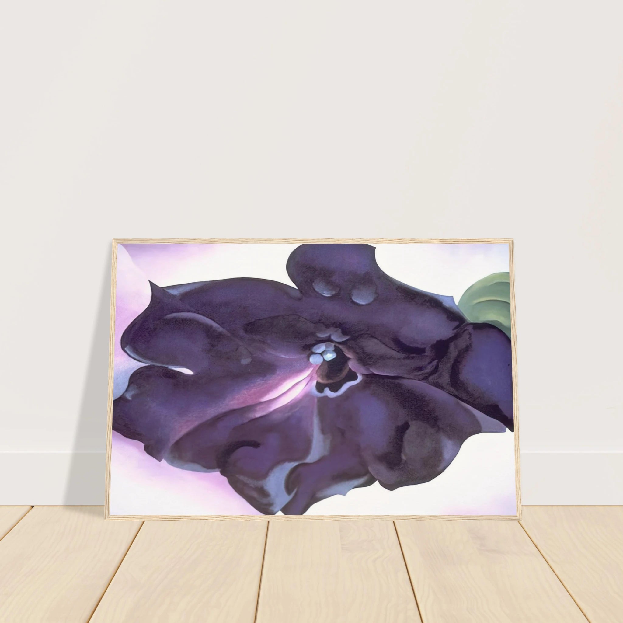 Petunia Framed Poster | Georgia O'Keeffe Framed Prints Wall Art | Georgia O Keeffe Prints