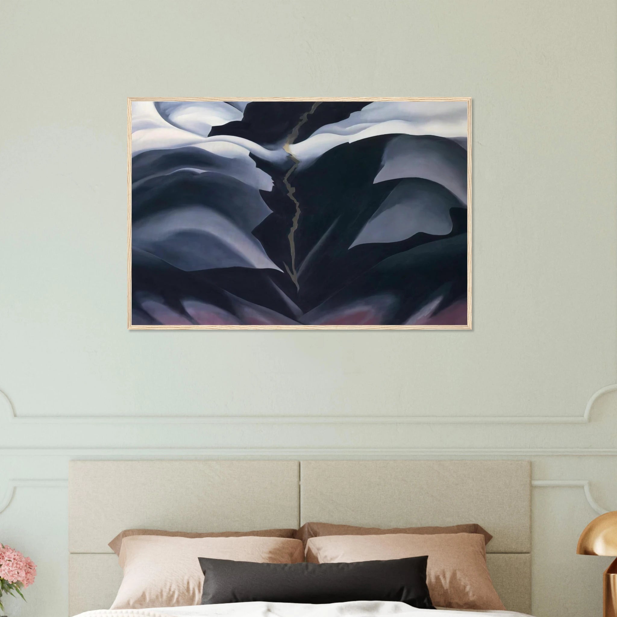 Black Place II Framed Poster | Georgia O'Keeffe Framed Prints Wall Art | Georgia O Keeffe Prints