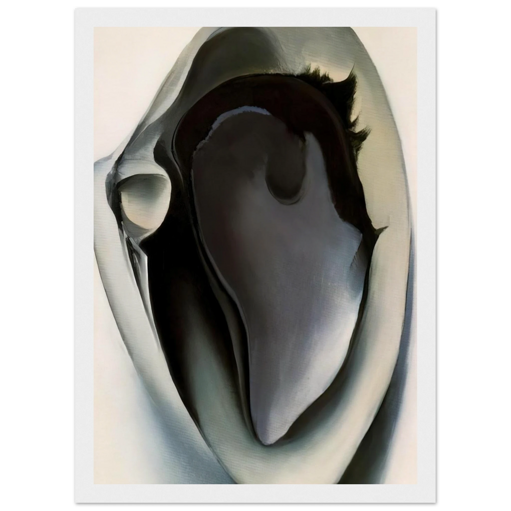 Clam and mussel Framed Poster | Georgia O'Keeffe Framed Prints Wall Art | Georgia O Keeffe Prints