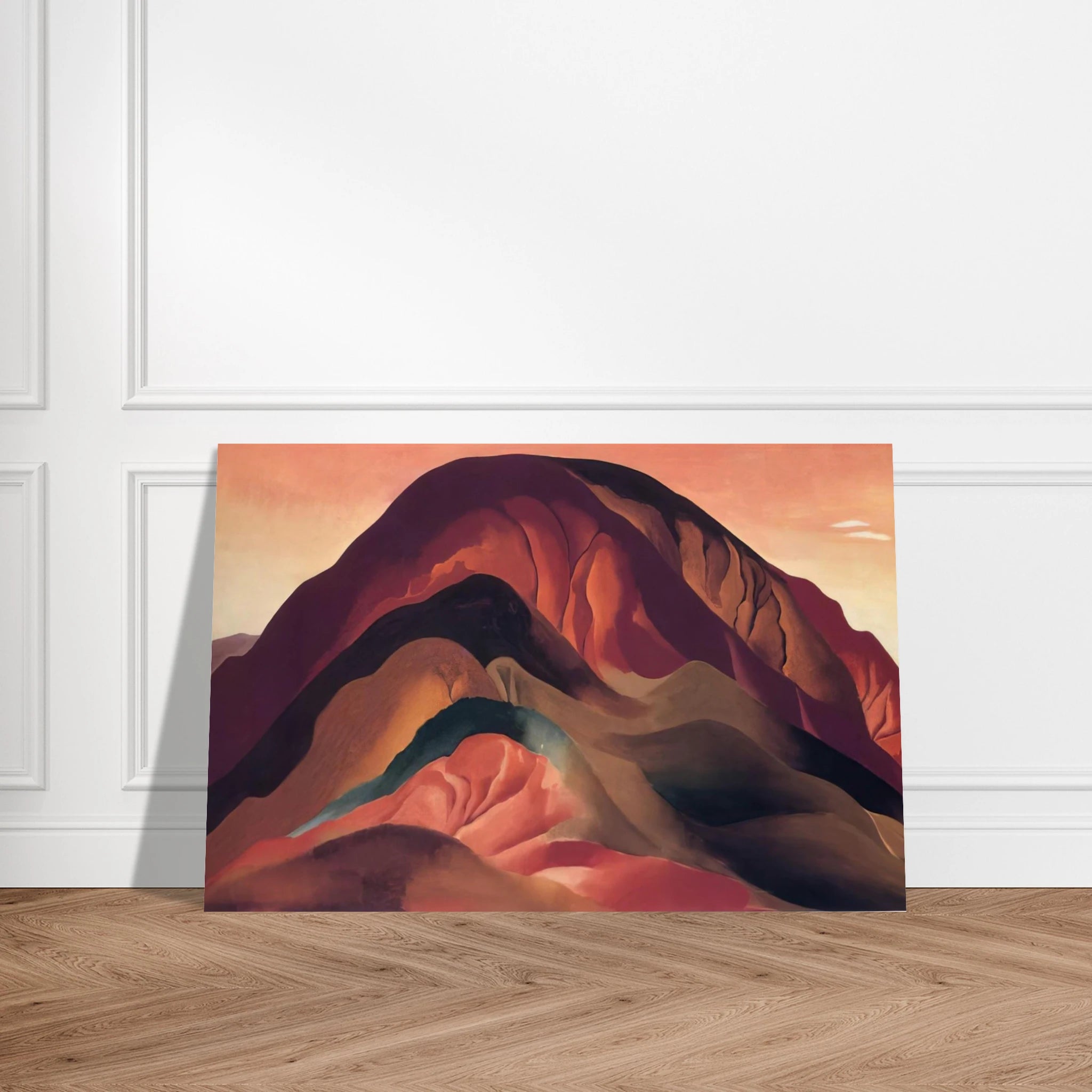 Rust Red Hills Poster | Georgia O'Keeffe Poster | Georgia O Keeffe Prints
