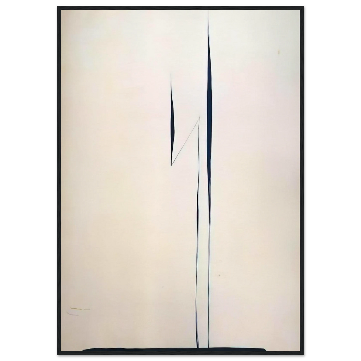 Black Lines 1 Framed Poster | Georgia O'Keeffe Framed Prints Wall Art | Georgia O Keeffe Prints