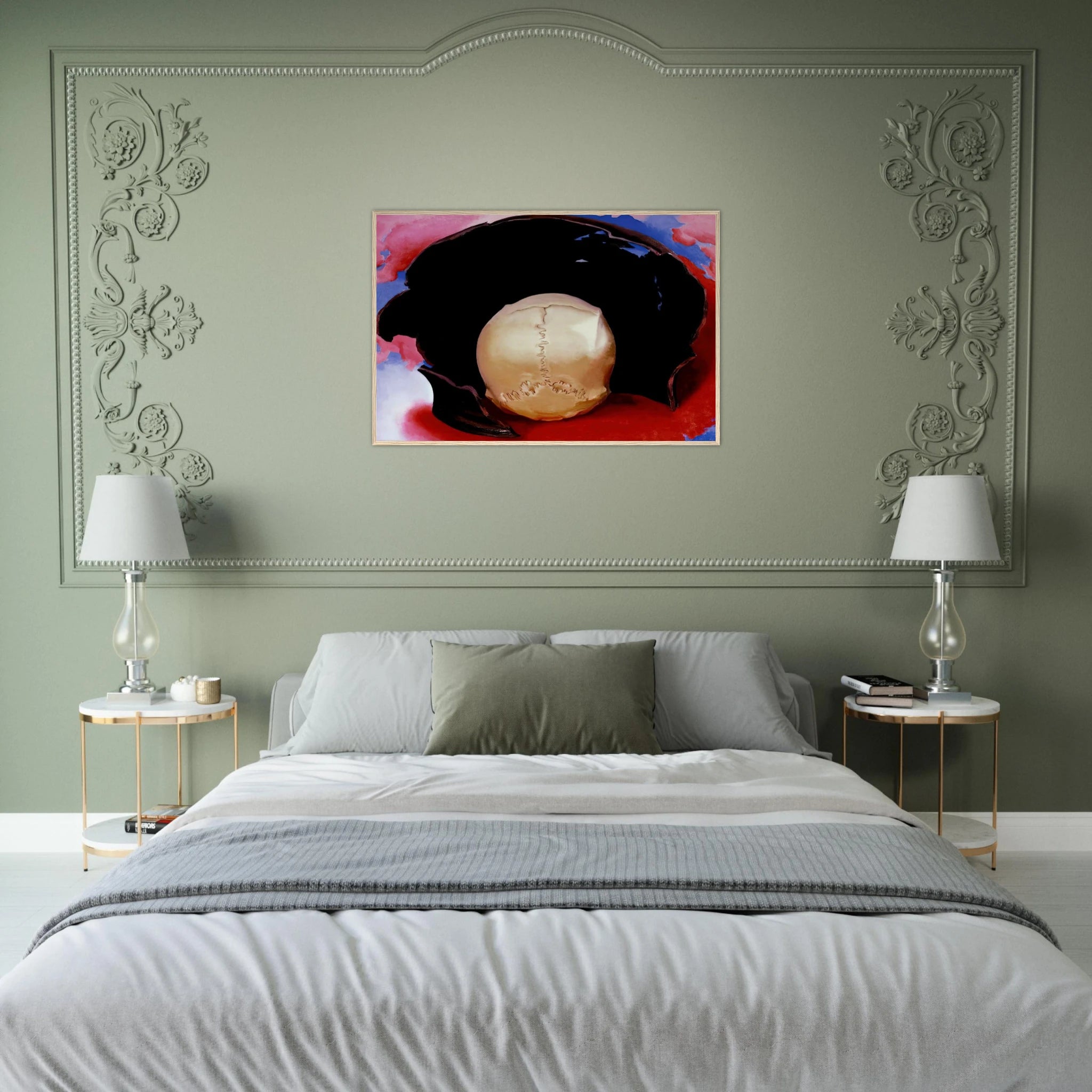 It was a Man and a Pot Framed Poster | Georgia O'Keeffe Framed Prints Wall Art | Georgia O Keeffe Prints