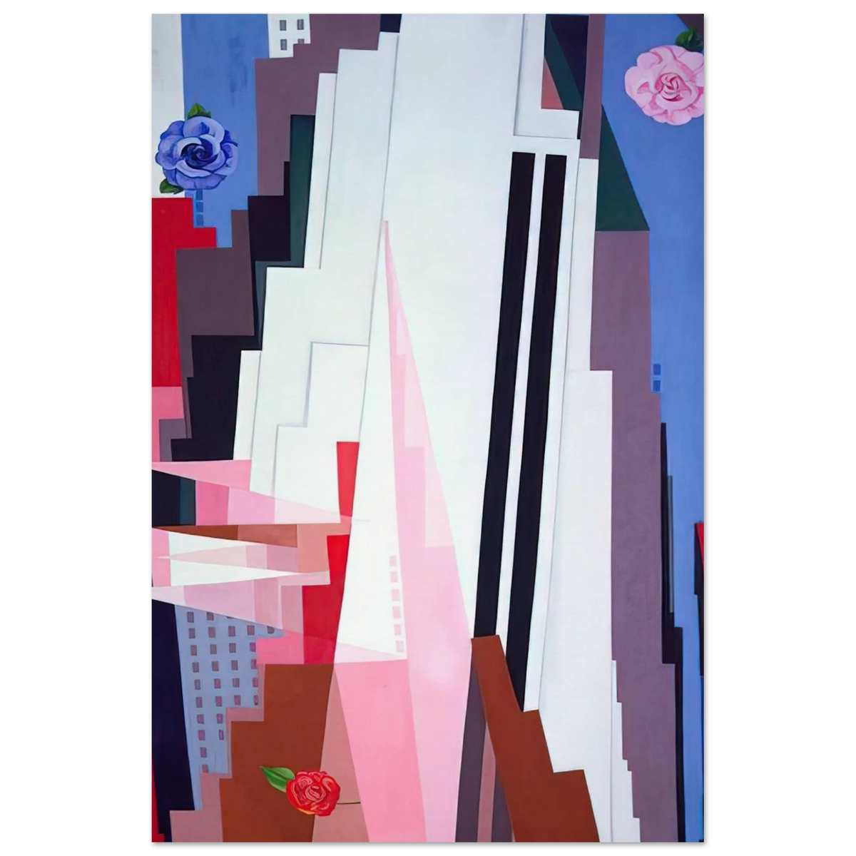 Manhattan Poster | Georgia O'Keeffe Poster | Georgia O Keeffe Prints